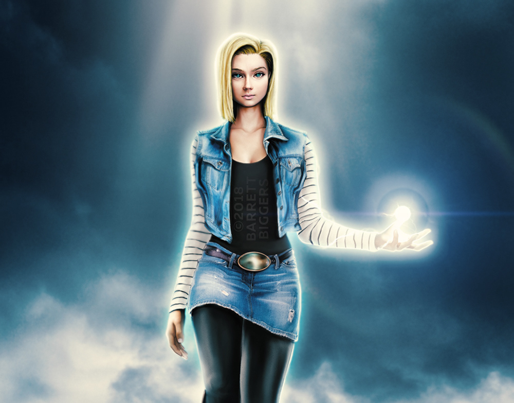 android 18 real life