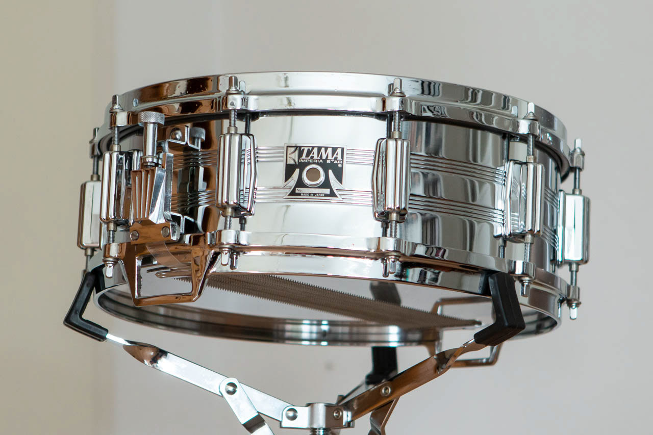 Tama Imperialstar CL8585 14x5 steel snaredrum, 1981 | Herbert Heim Vintagedrums