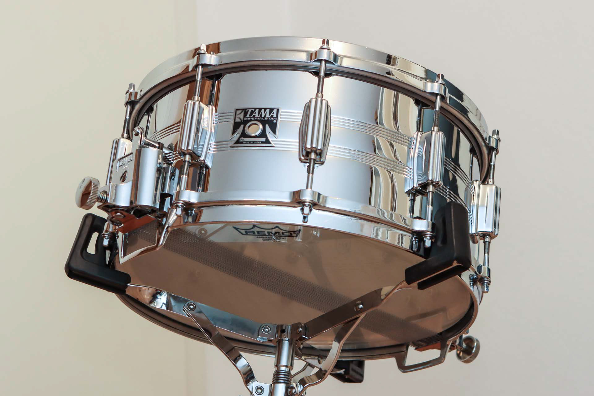 Tama Imperialstar King-Beat 8006 14"x6,5" seamless steel snare drum - overhaul | Herbert Heim Vintagedrums