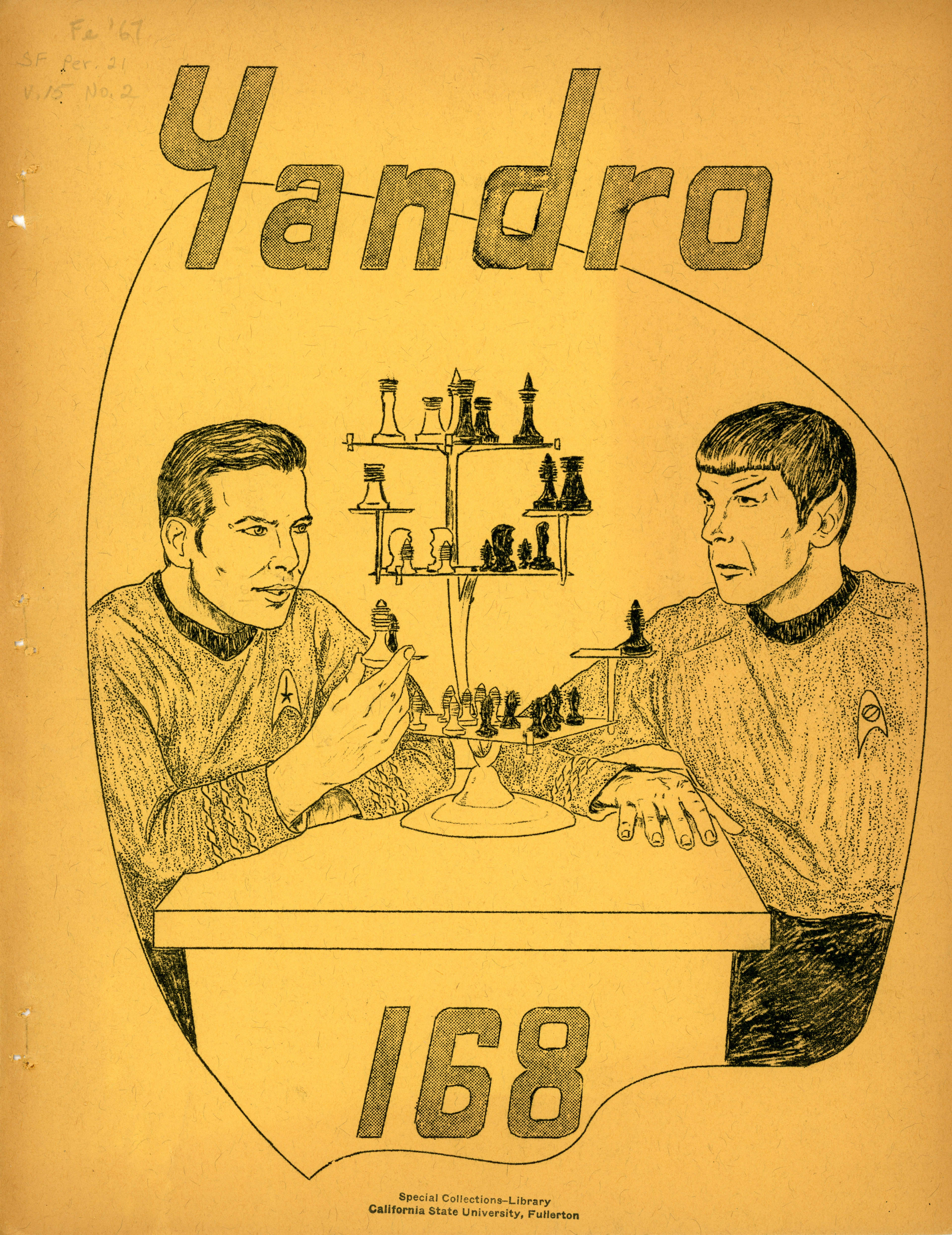 Yandro 168 (February, 1967).
