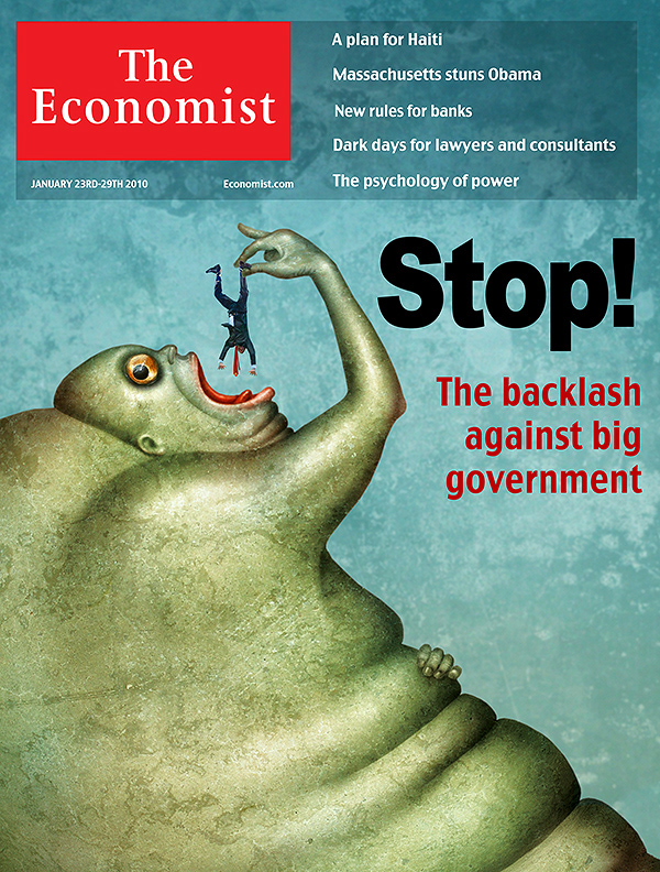 Jon Berkeley Illustration Bloated Government