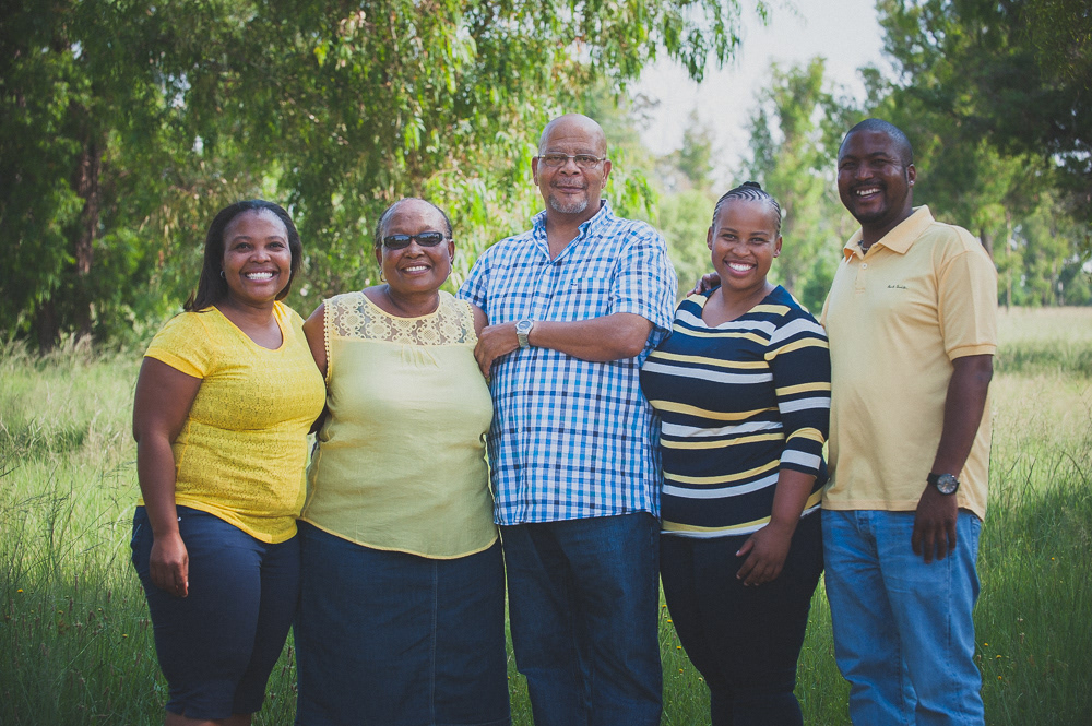 Family portrait session in Springs, Gauteng