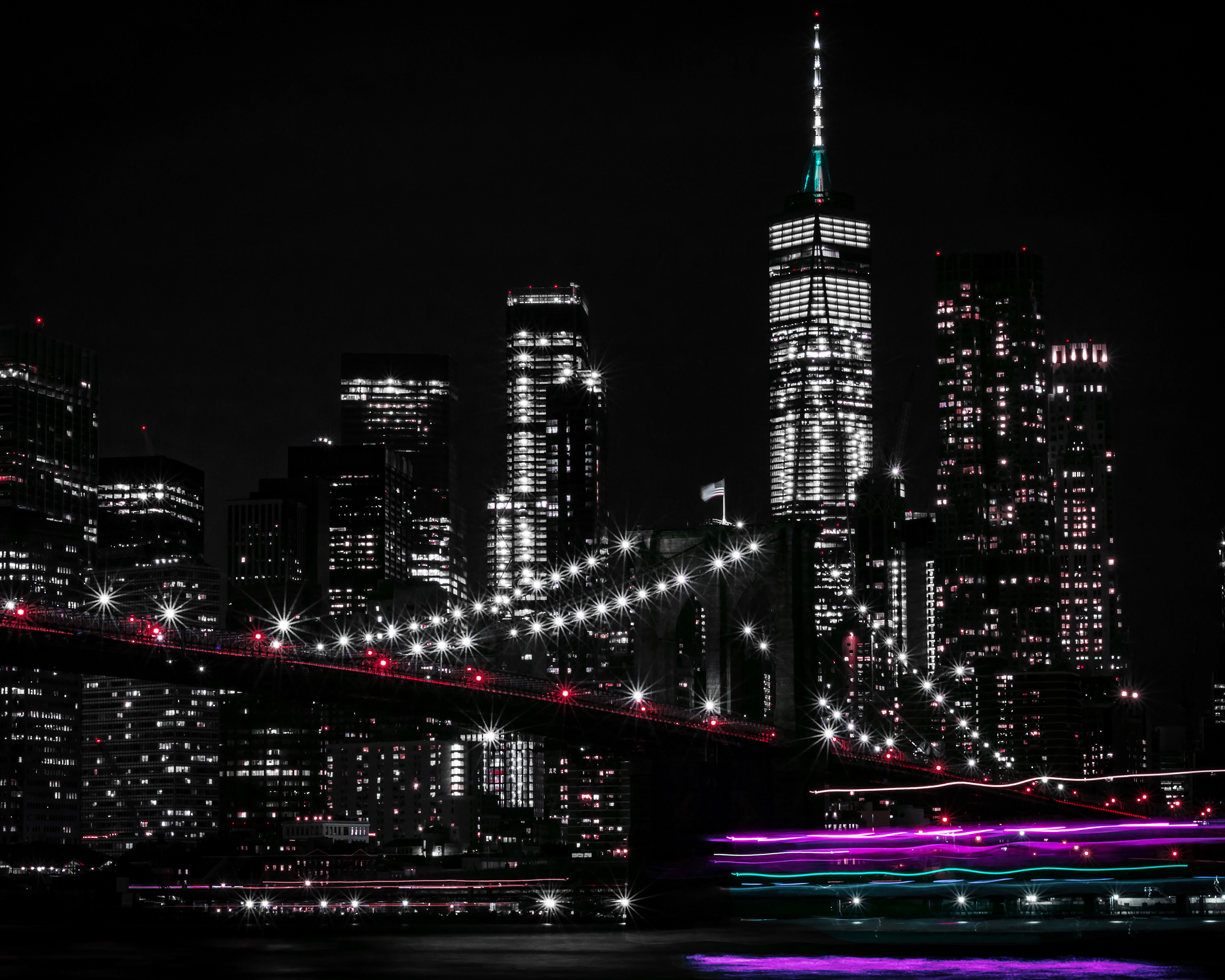 "Skyline at Night"