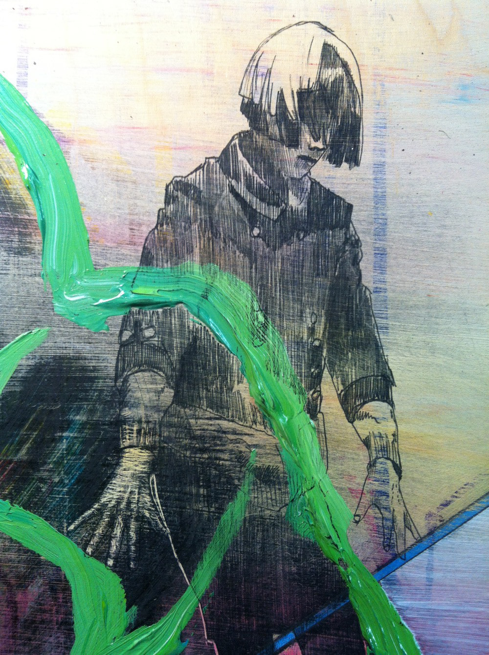 INTERRUPTED DANCE (detail)