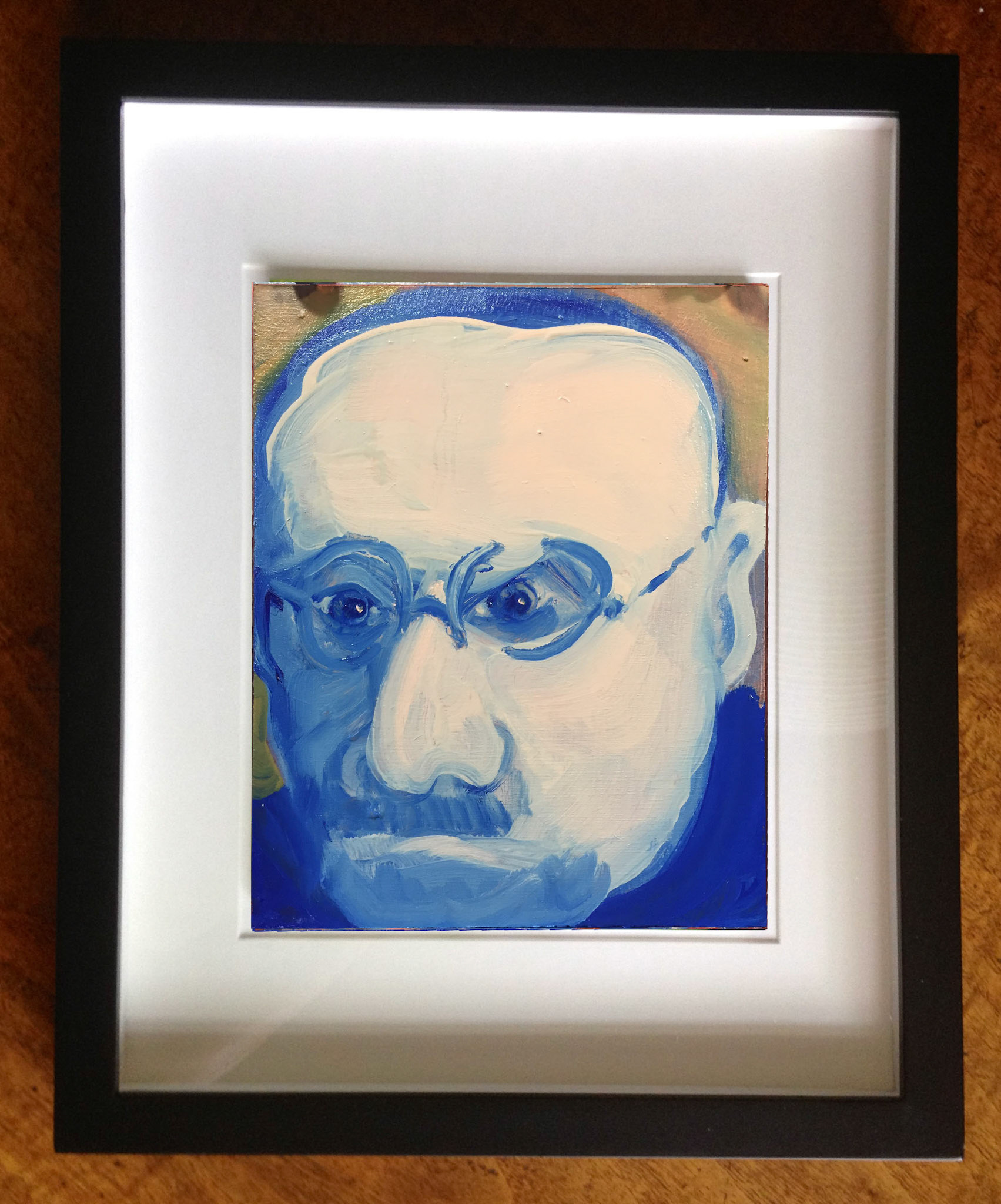 "RP 13", Oil On Foam Core Panel, 4.5" x 6", 2015