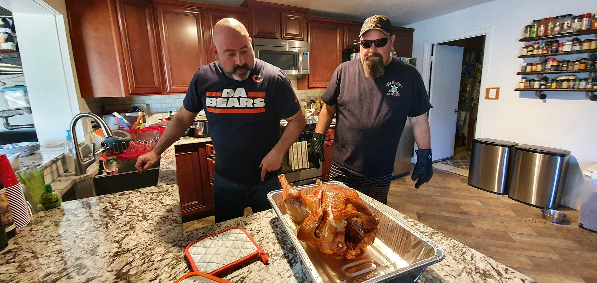 The meat masters at work