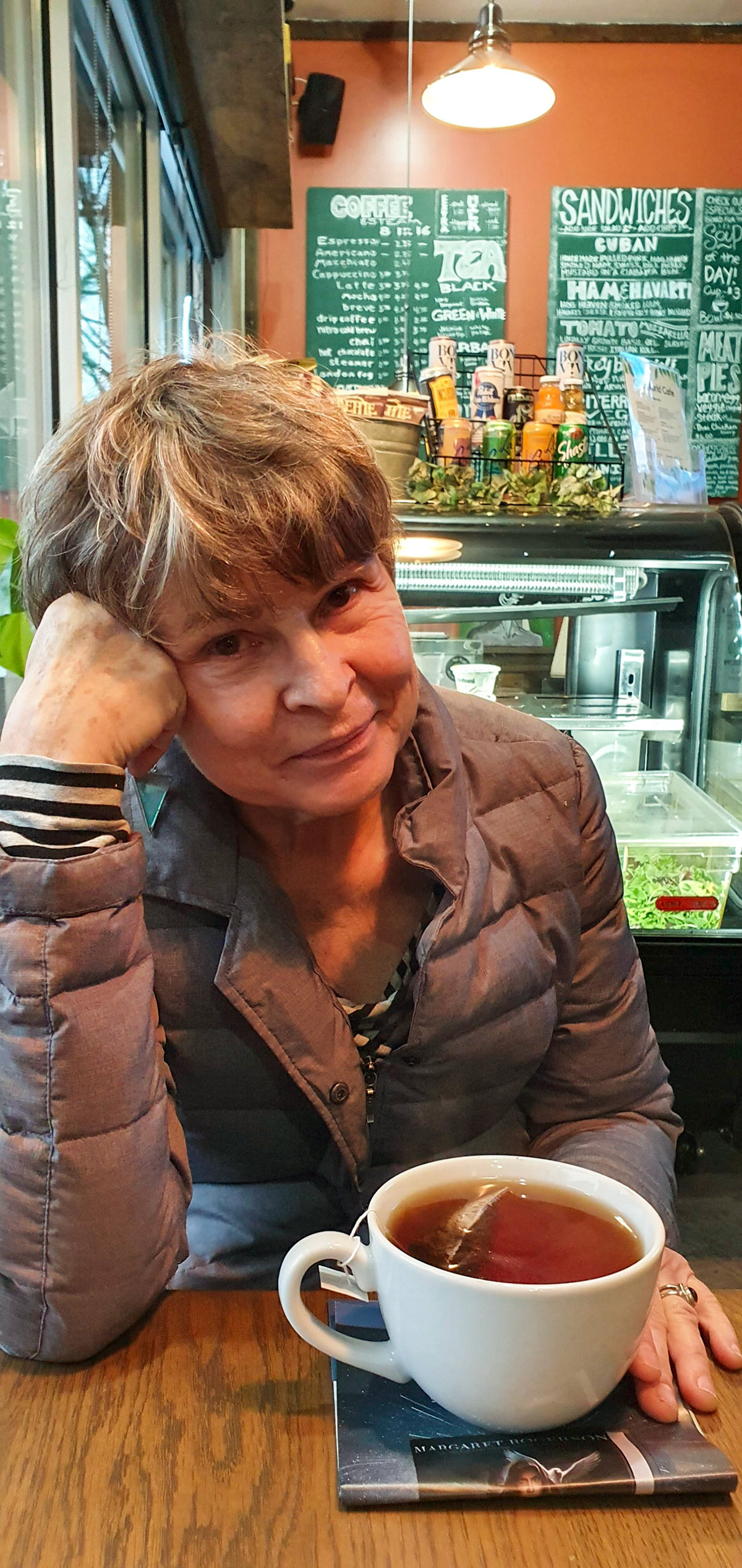 My mother in her natural habitat