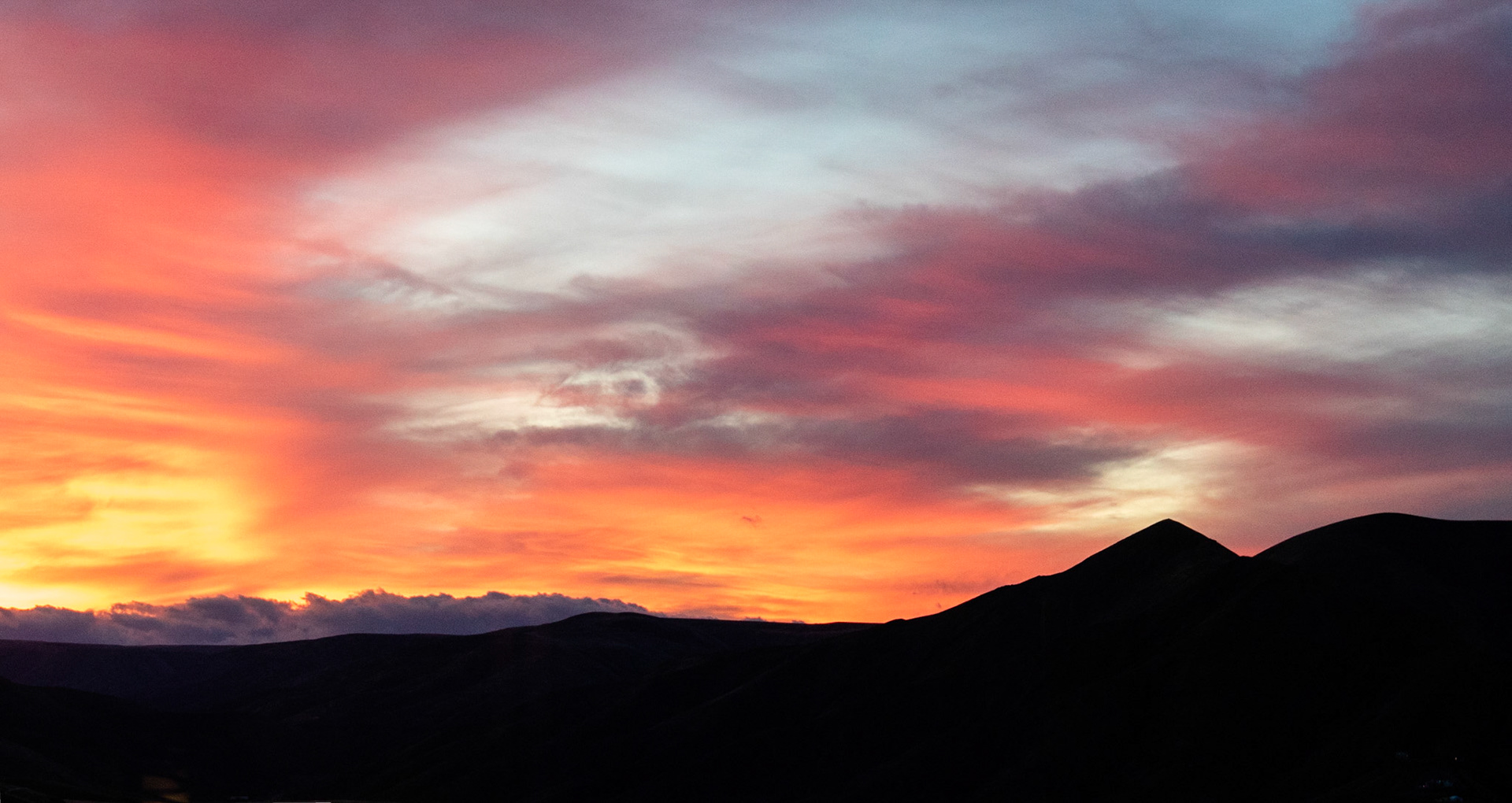 with a nice sunset to boot!