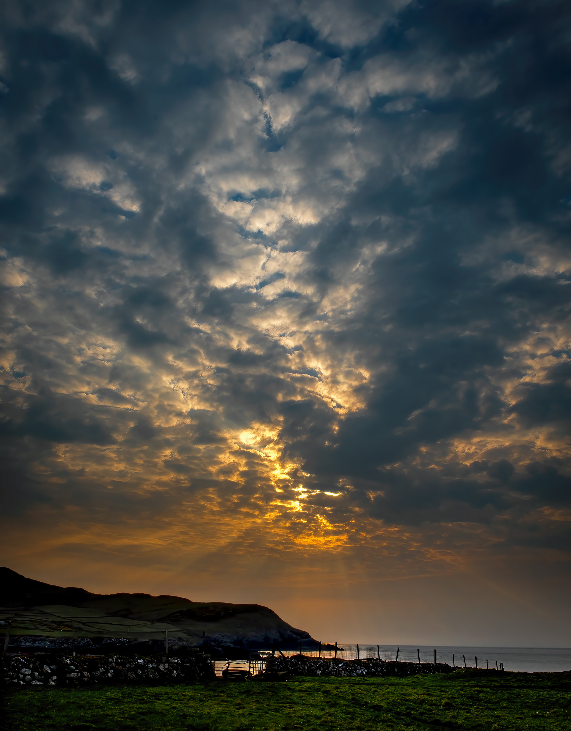 Sunrise over Llyn Peninsula