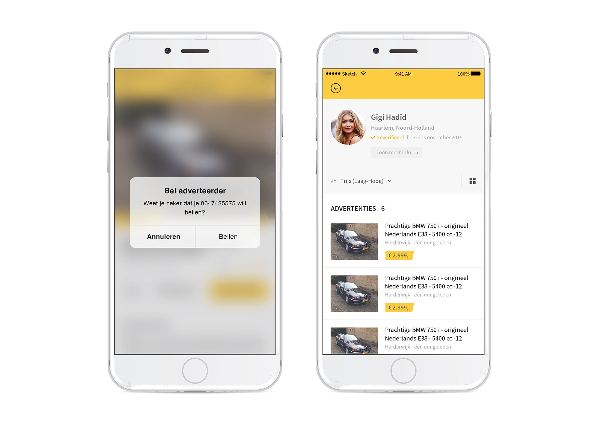 Speurders.nl App Design Concept by Milan Houter