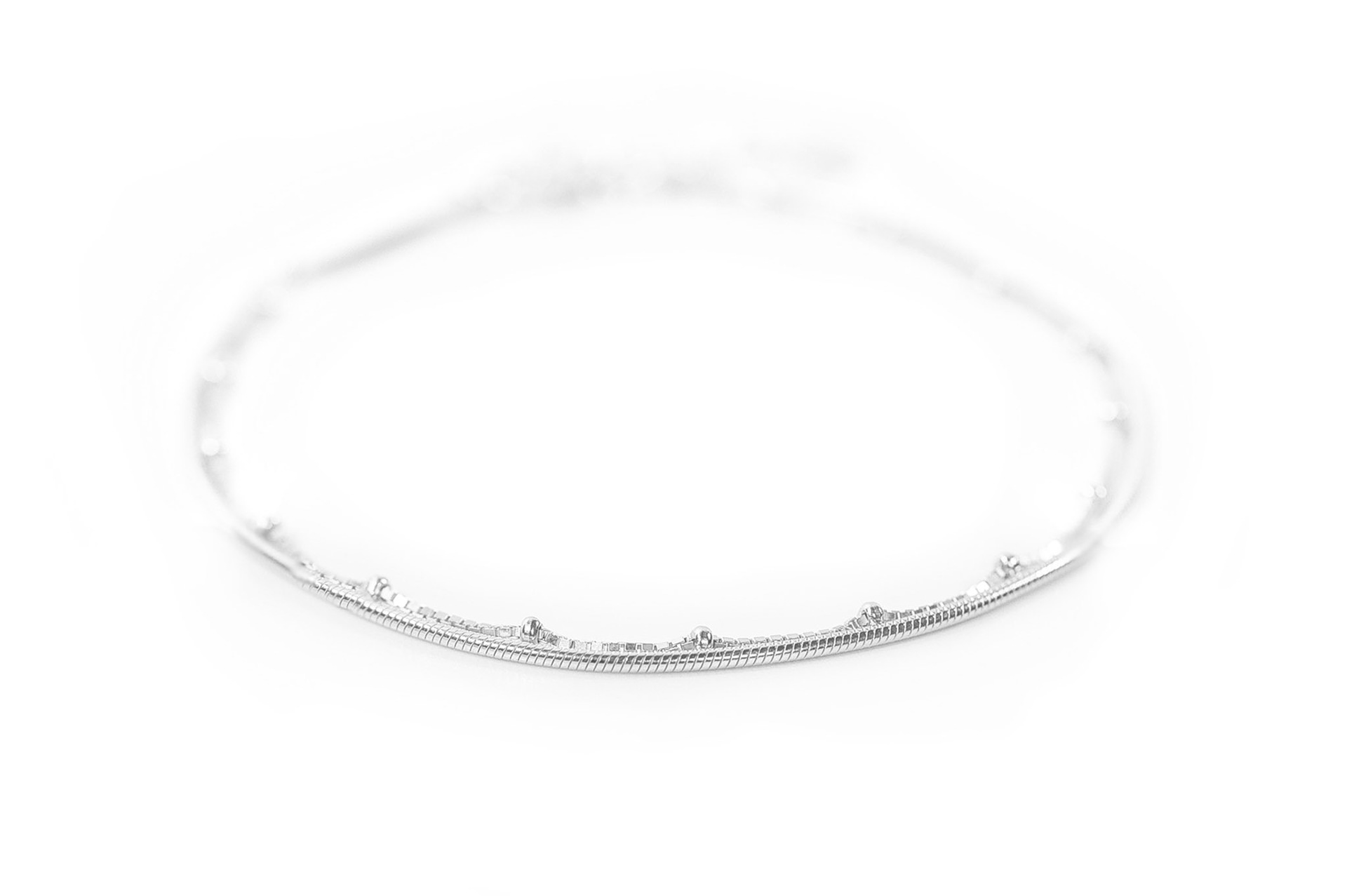 Sia Shafer silver bracelet Product retail photography
