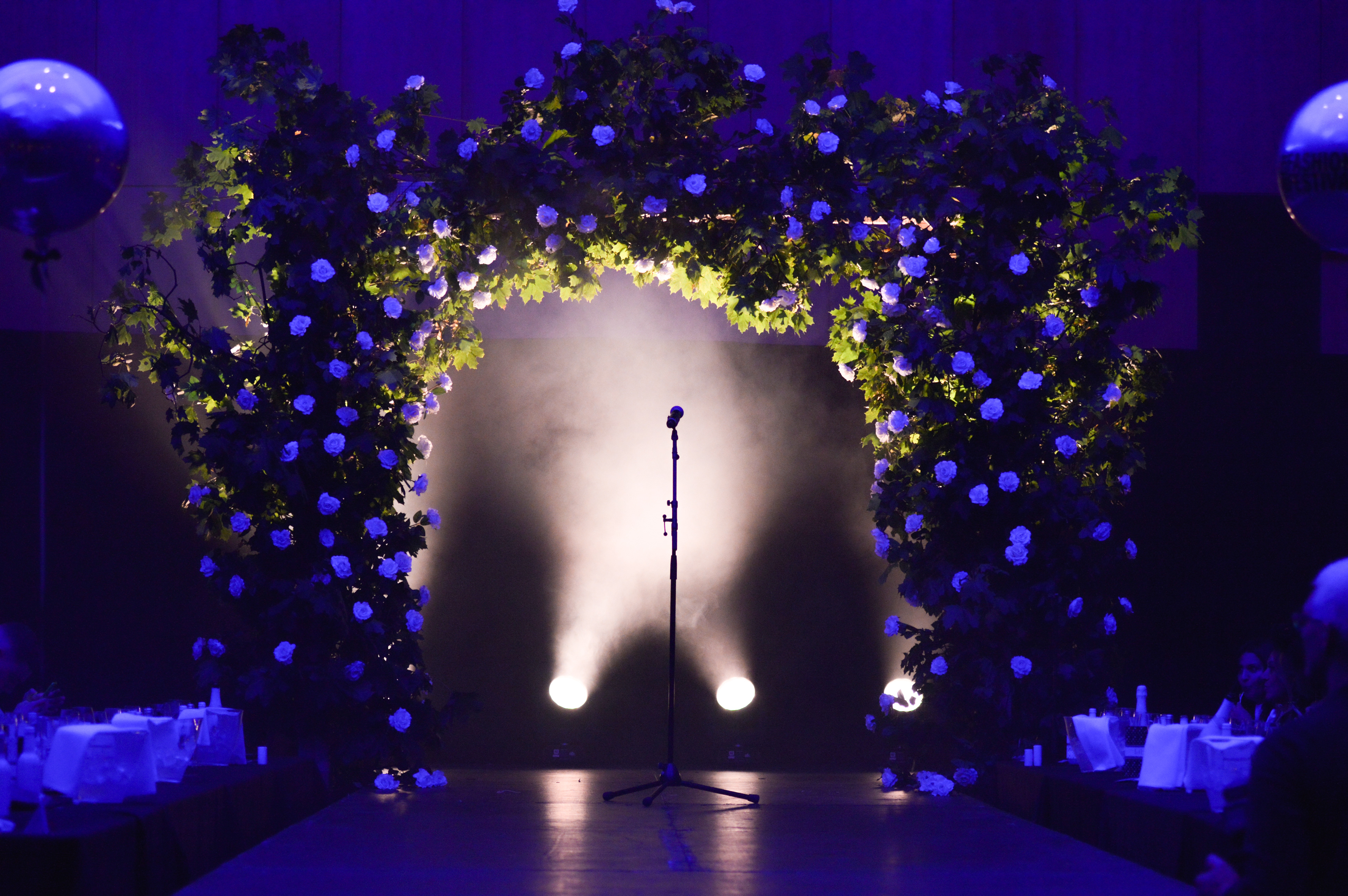 stage setting for the 2019 Manchester fashion festival - event photographer
