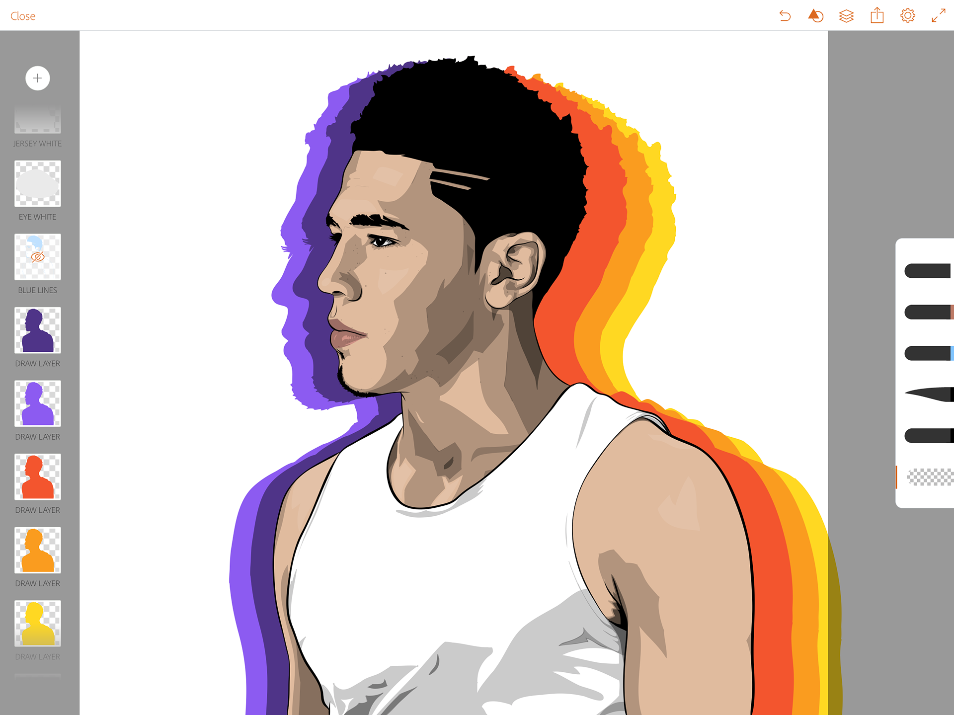 Devin Booker Drawing 1 No ice that day, booker remembers.