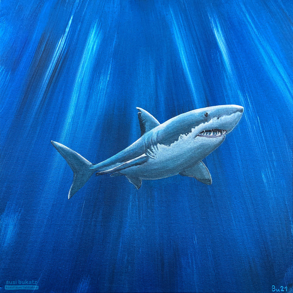 »Die Schönheit des Jägers«, 60 x 60 cm