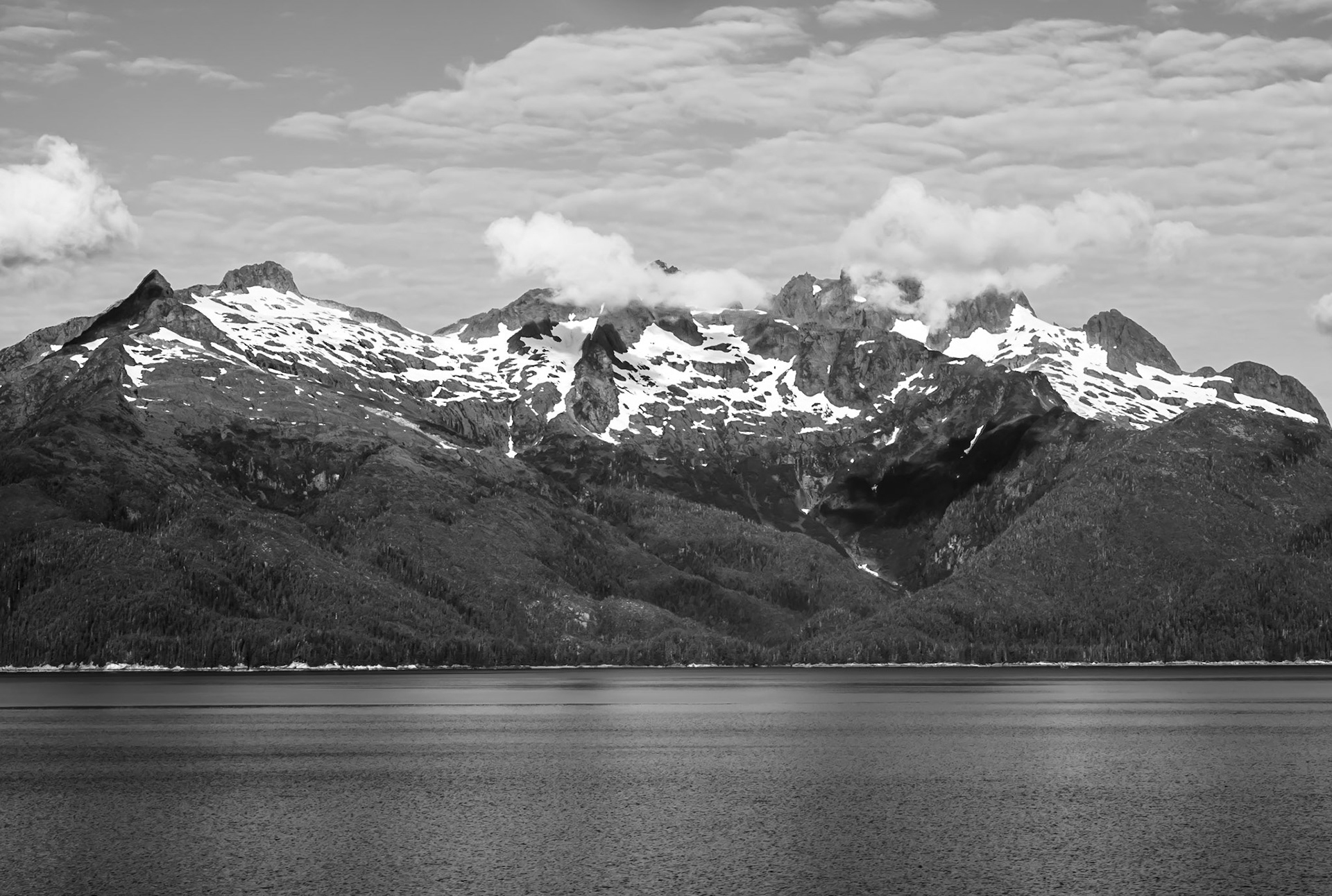 Beranof Island Shoreline from the Celebrity Millennium