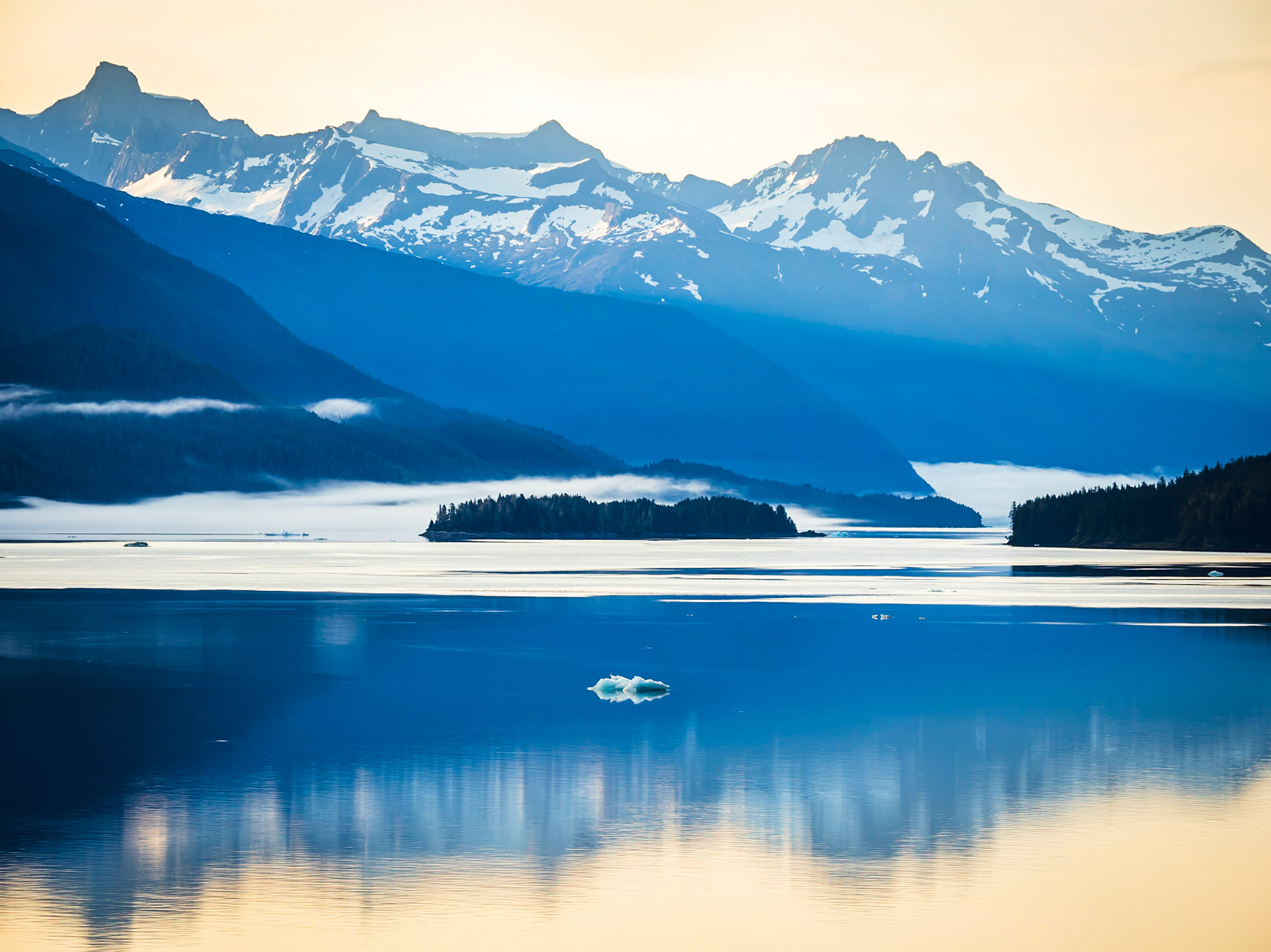 Endicott Arm Shoreline from the Celebrity Millennium