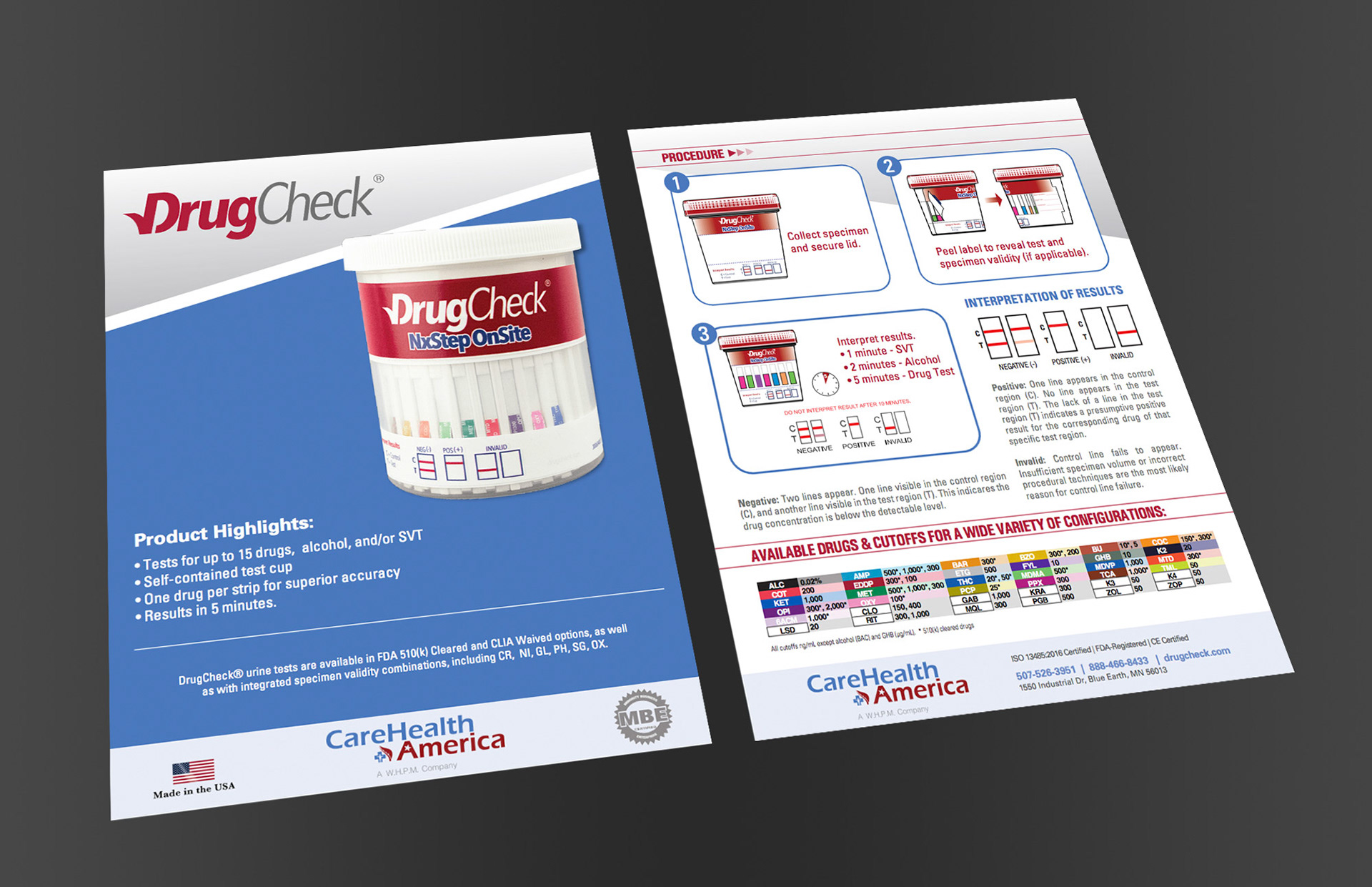 A brochure overview of the NxStep cup