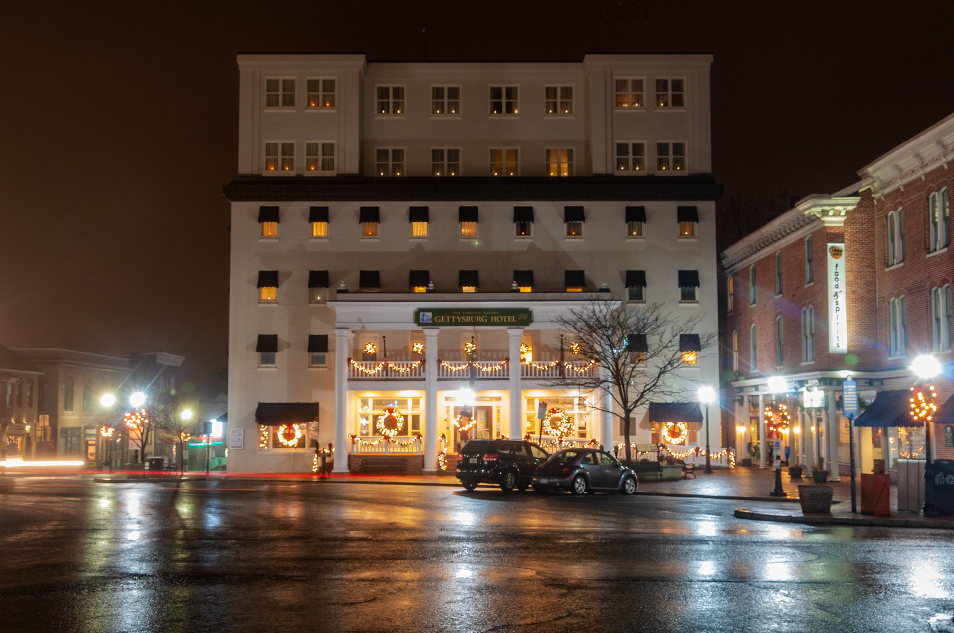 Gettysburg Hotel on the Square.