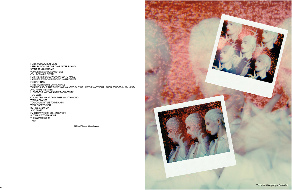 Tear-sheet from LUNA Magazine Issue 11 x Inner Wave featuring selections from Wolfgang's series, "The Spectra Portraits" (Spring 2020)