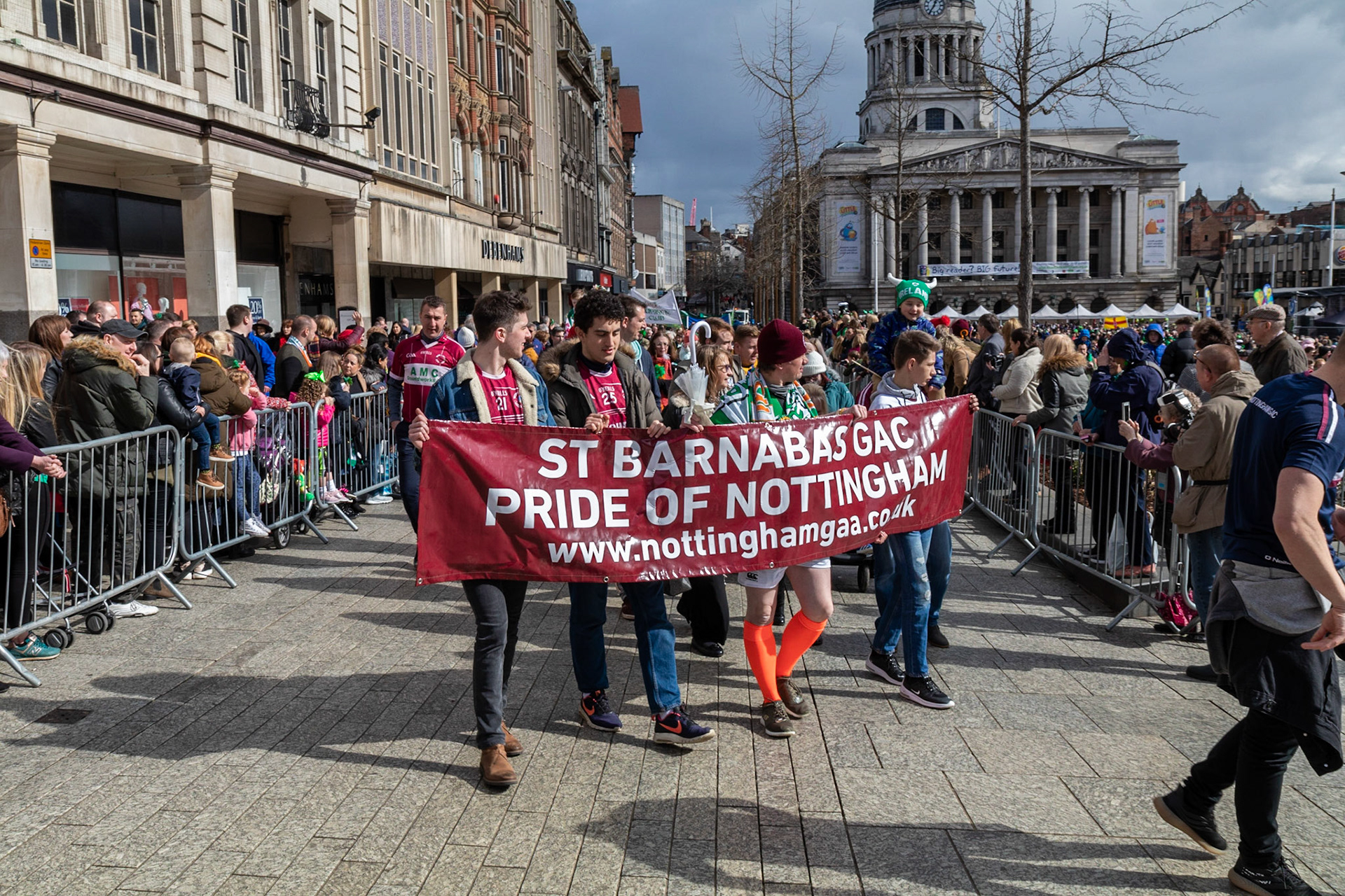 saint pattys day parade nottingham