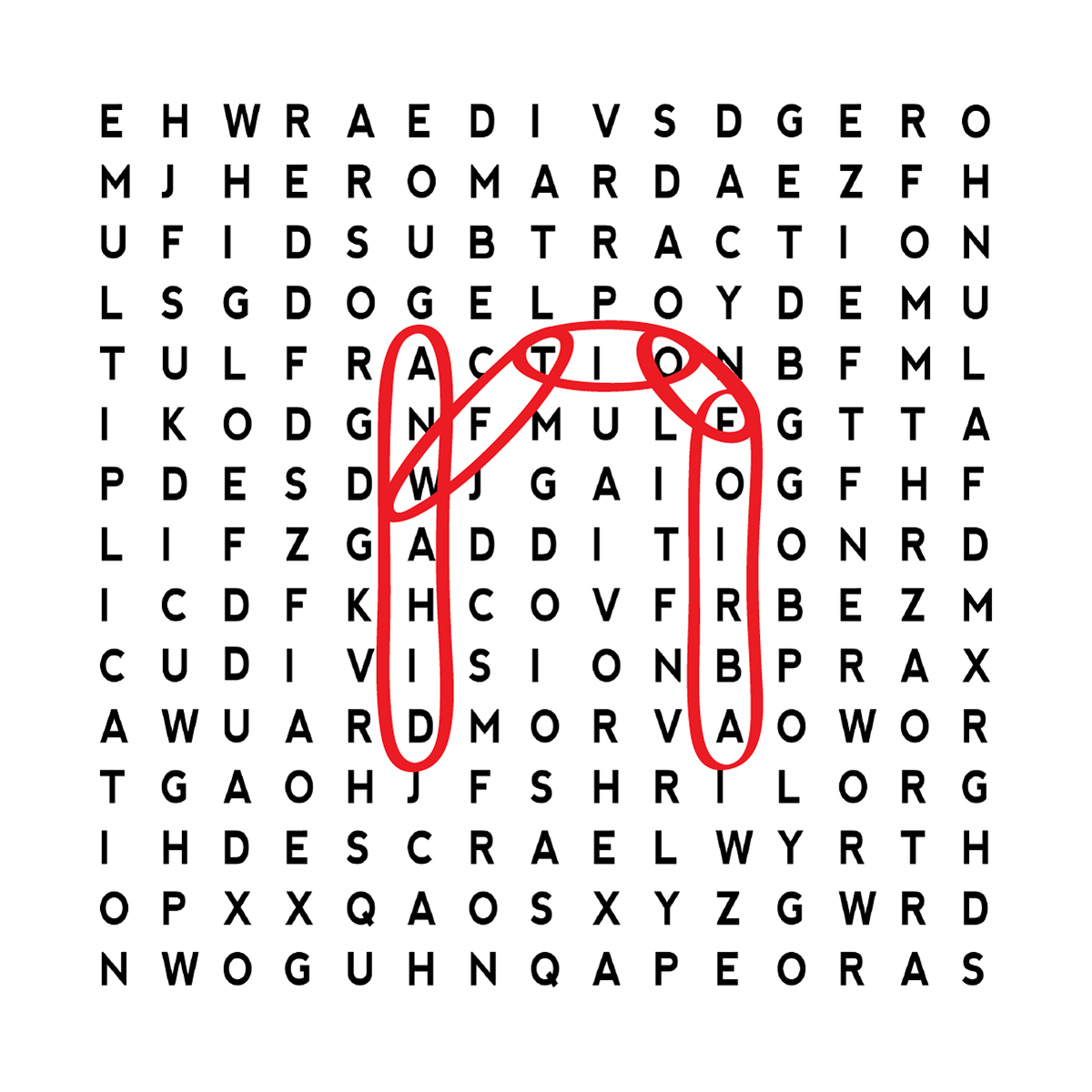 Mia Dance Wordsearch Typeface