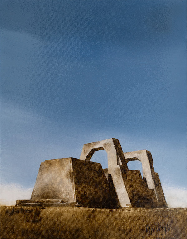 "Faunfation" / Oil on Canvas / 14" x 11"