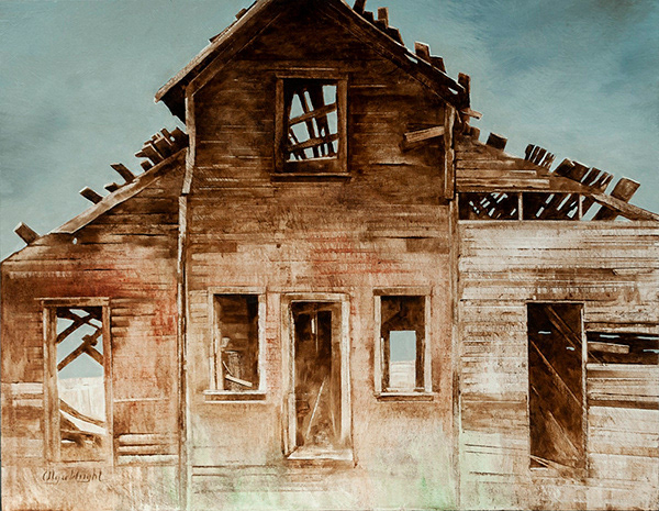 "An Age of Quiet Wisdom" / Oil on Wood Panels / 16" x 20" / CAD 850$
