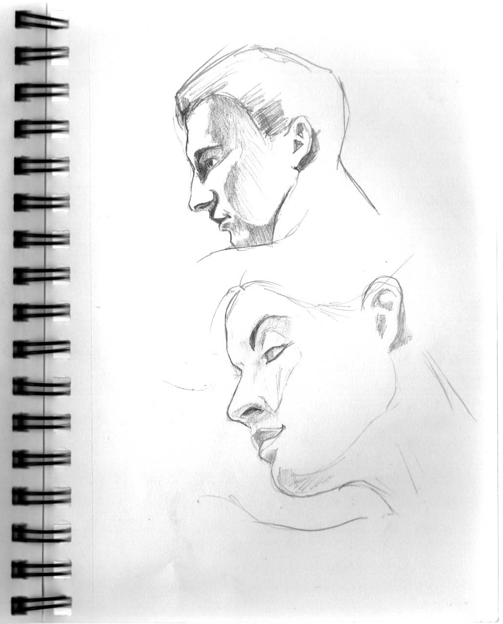 Pencils on the Paper