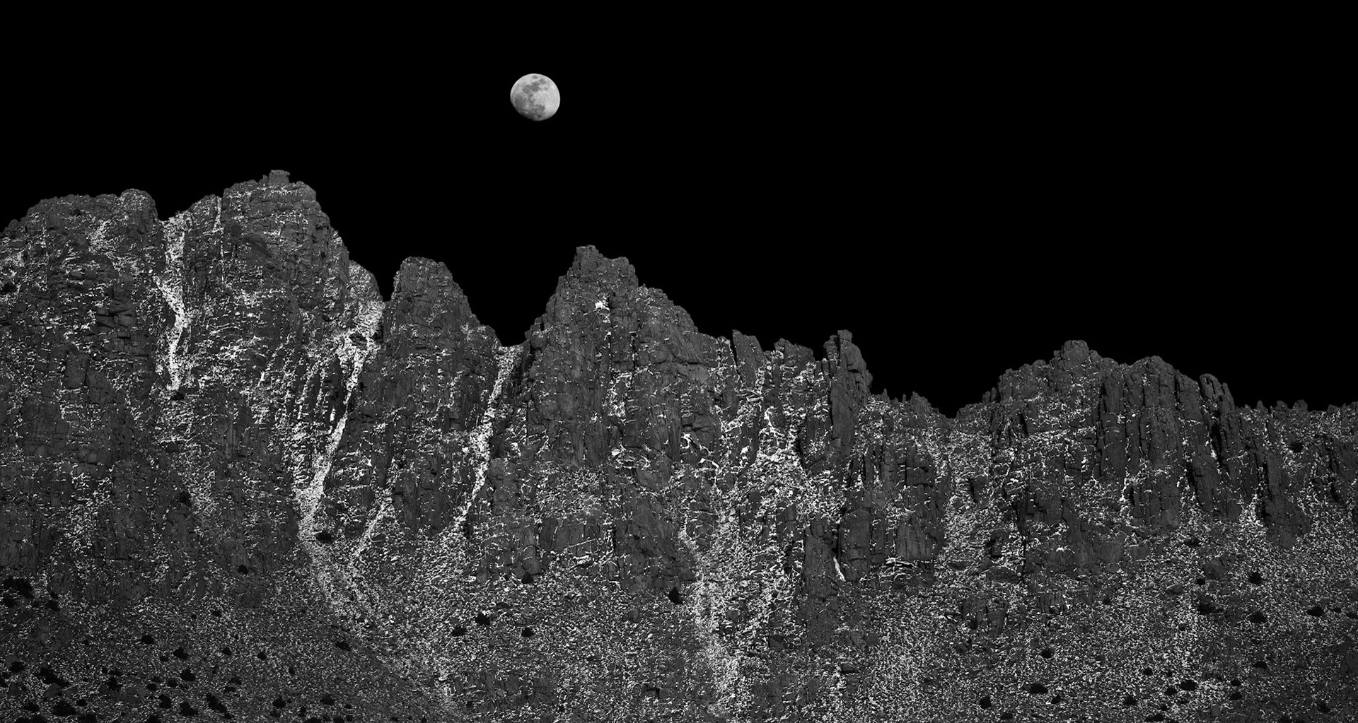 Moon over Selenite Range