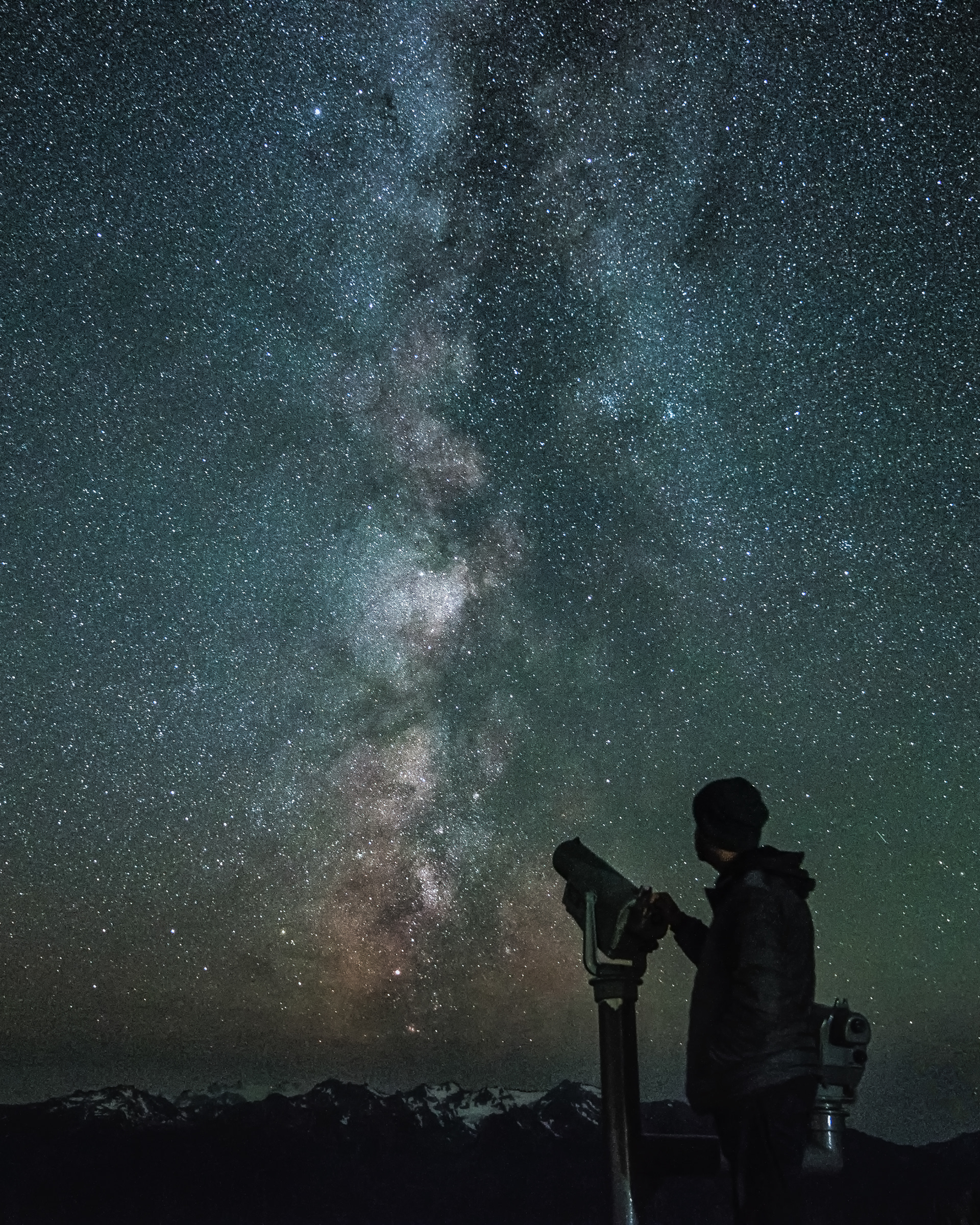 Hurricane Ridge Milky Way - Olympic National Park