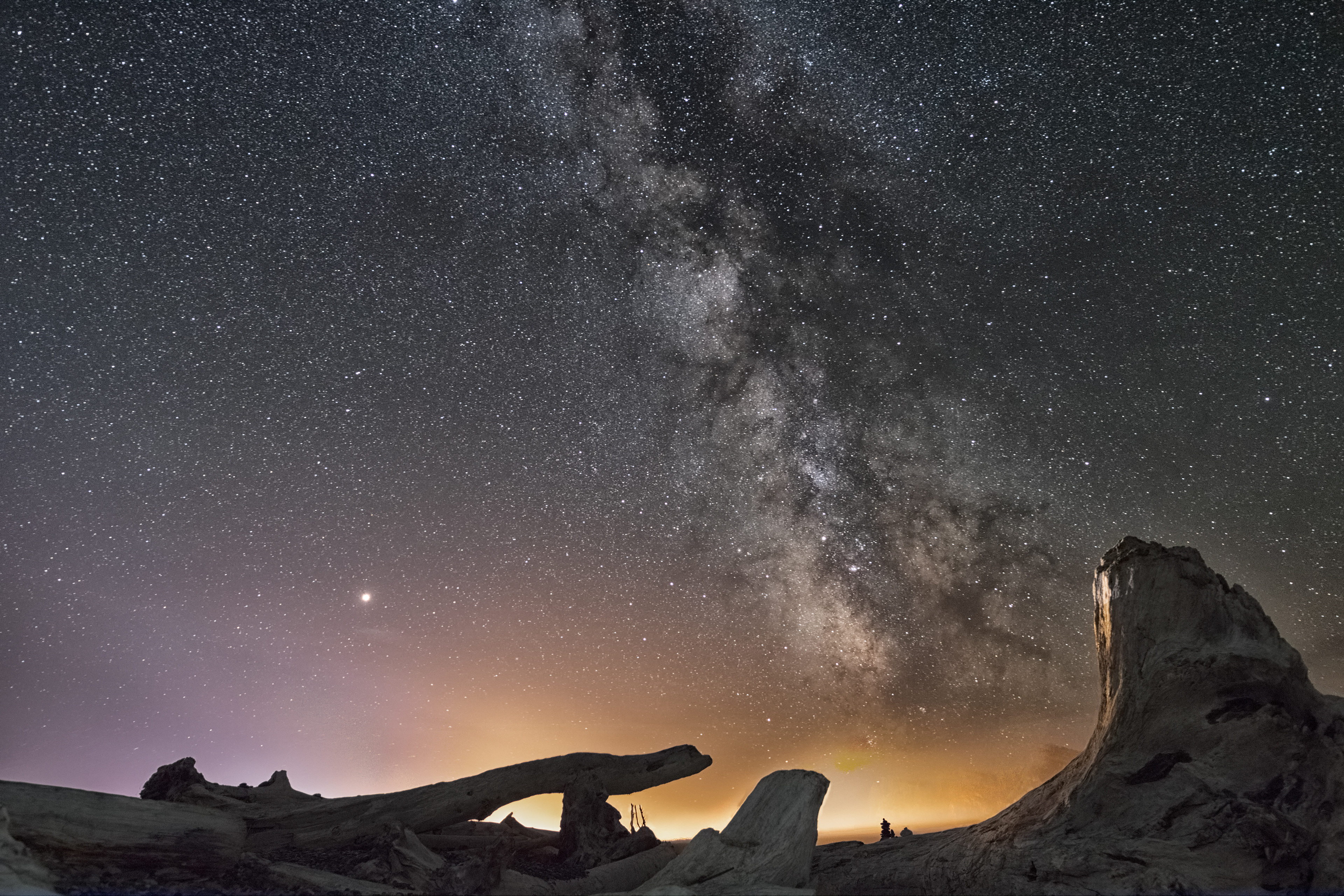 Milky Way Over Olympic National Park