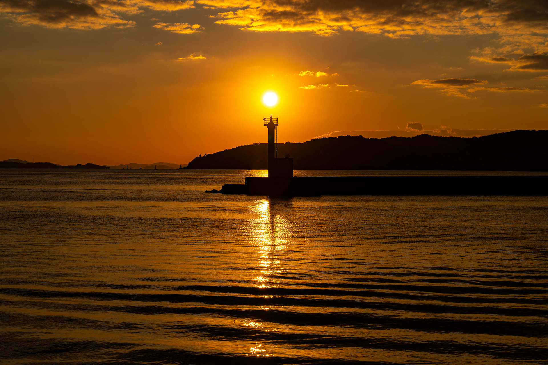 ろうそく灯台／岡山県瀬戸内市牛窓