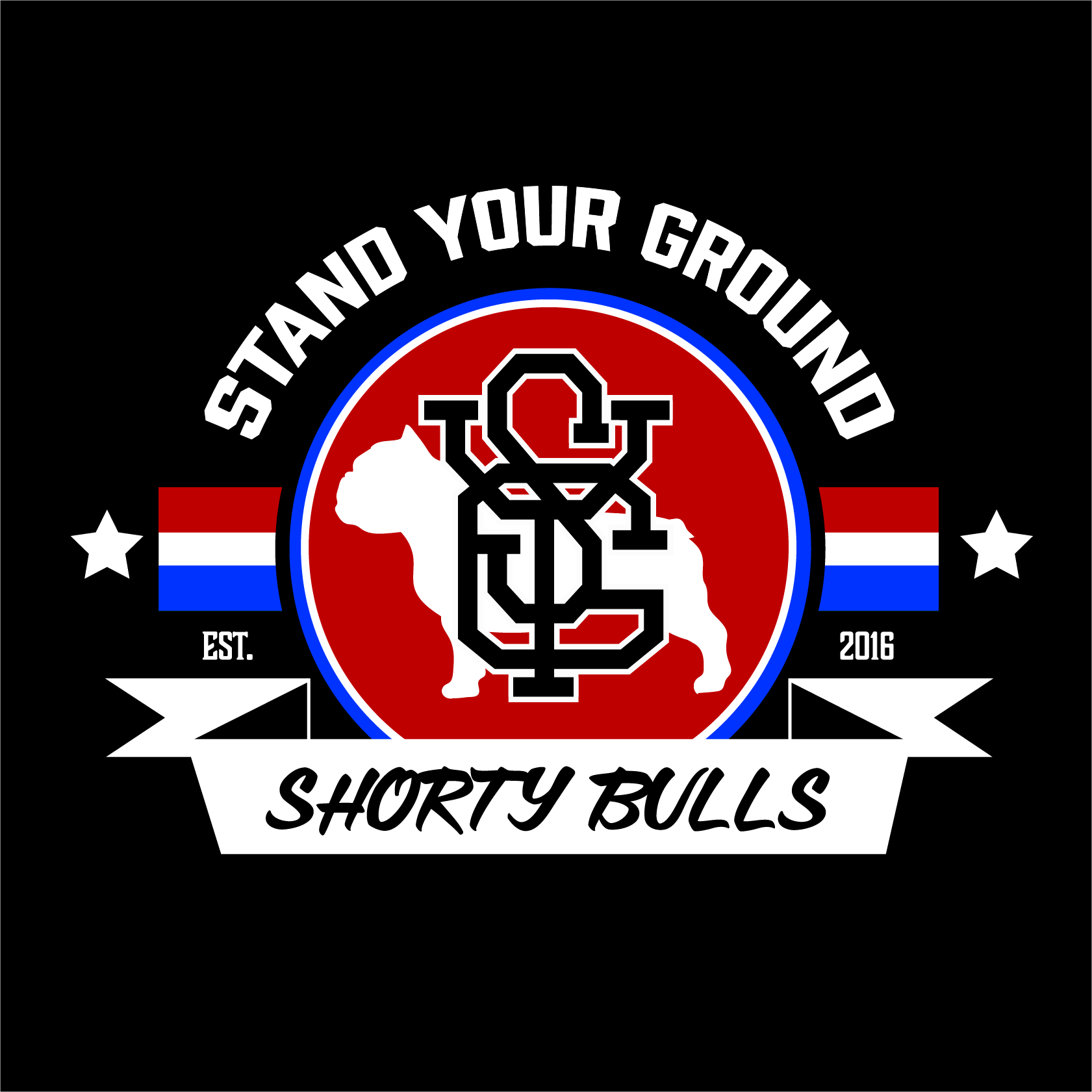 Back T-Shirt Design for lifestyle brand "Stand Your Ground"