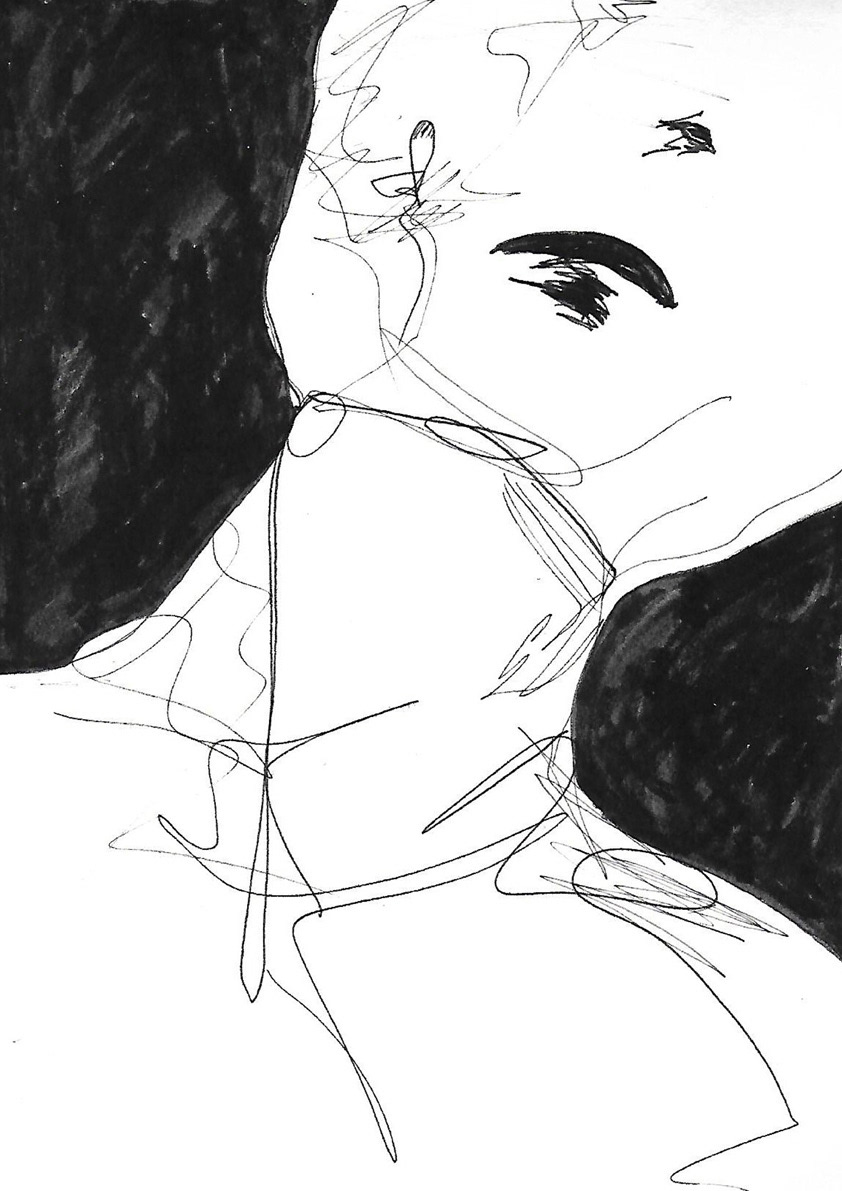 Natalia Walewska Izolacja/Integracja cykl ilustracji, III r. Grafika