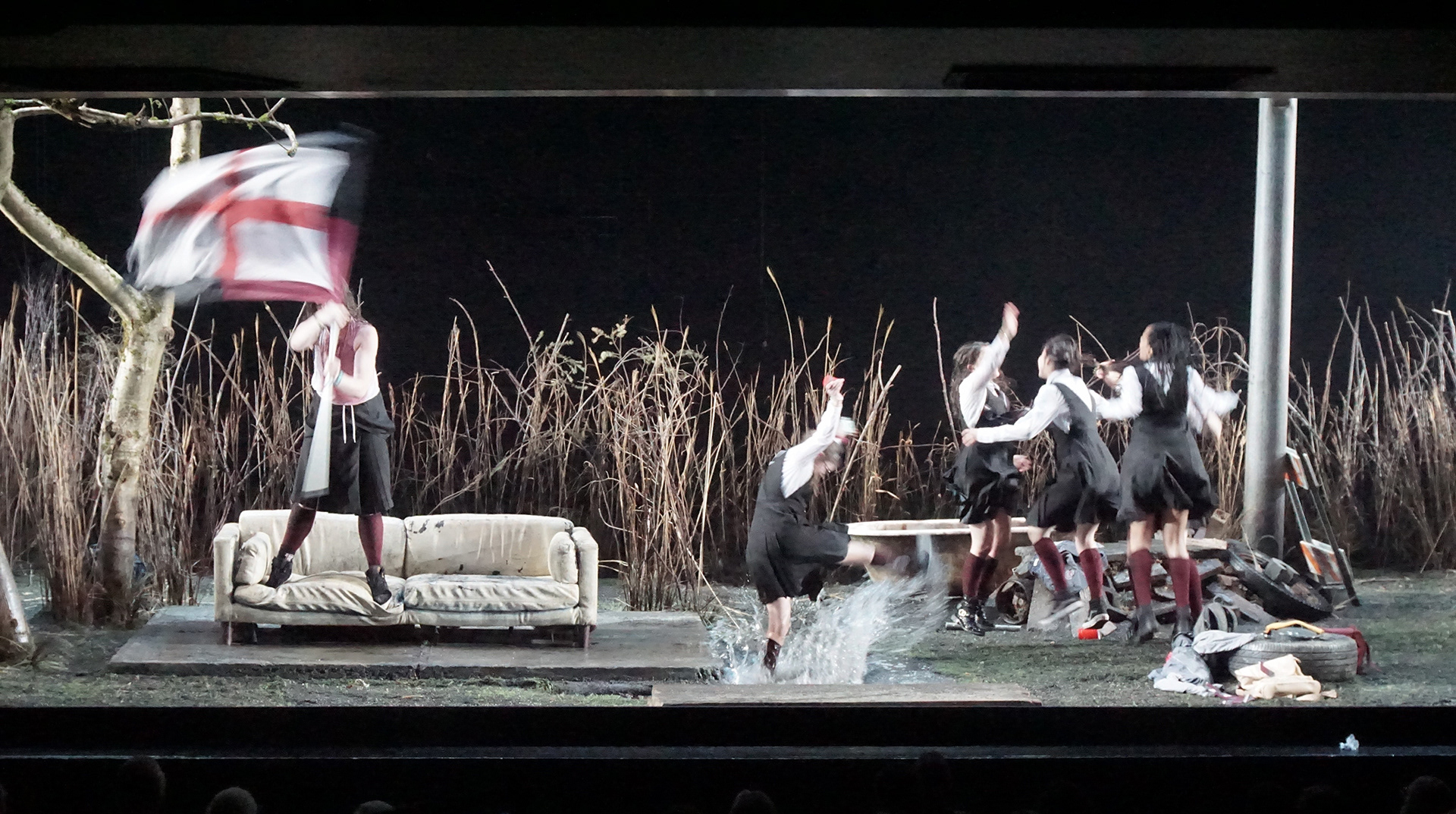 A deep puddle (Seattle Rep)