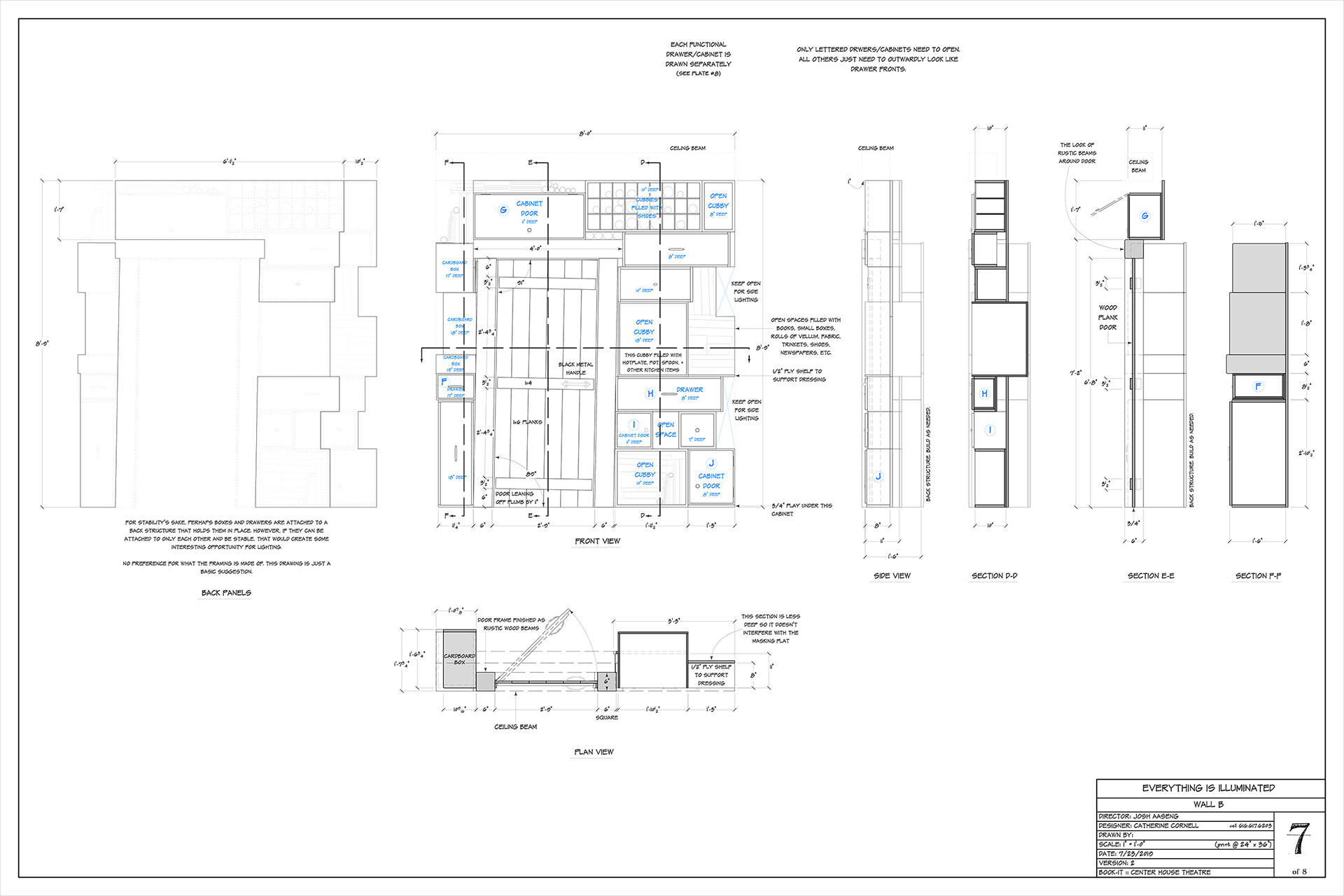 Drafting : Lista's House B