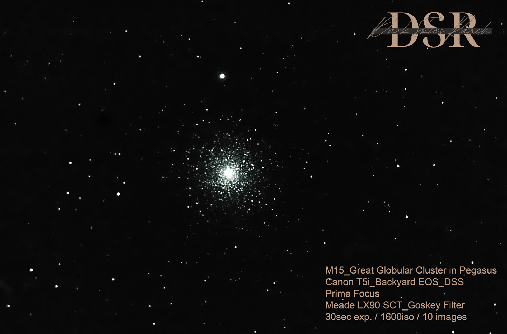 M15_Globular Cluster in Pegasus