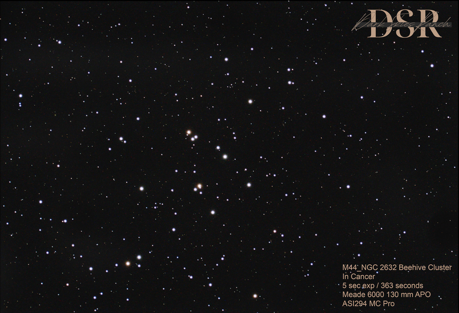 M44_NGC 2632 Beehive Cluster