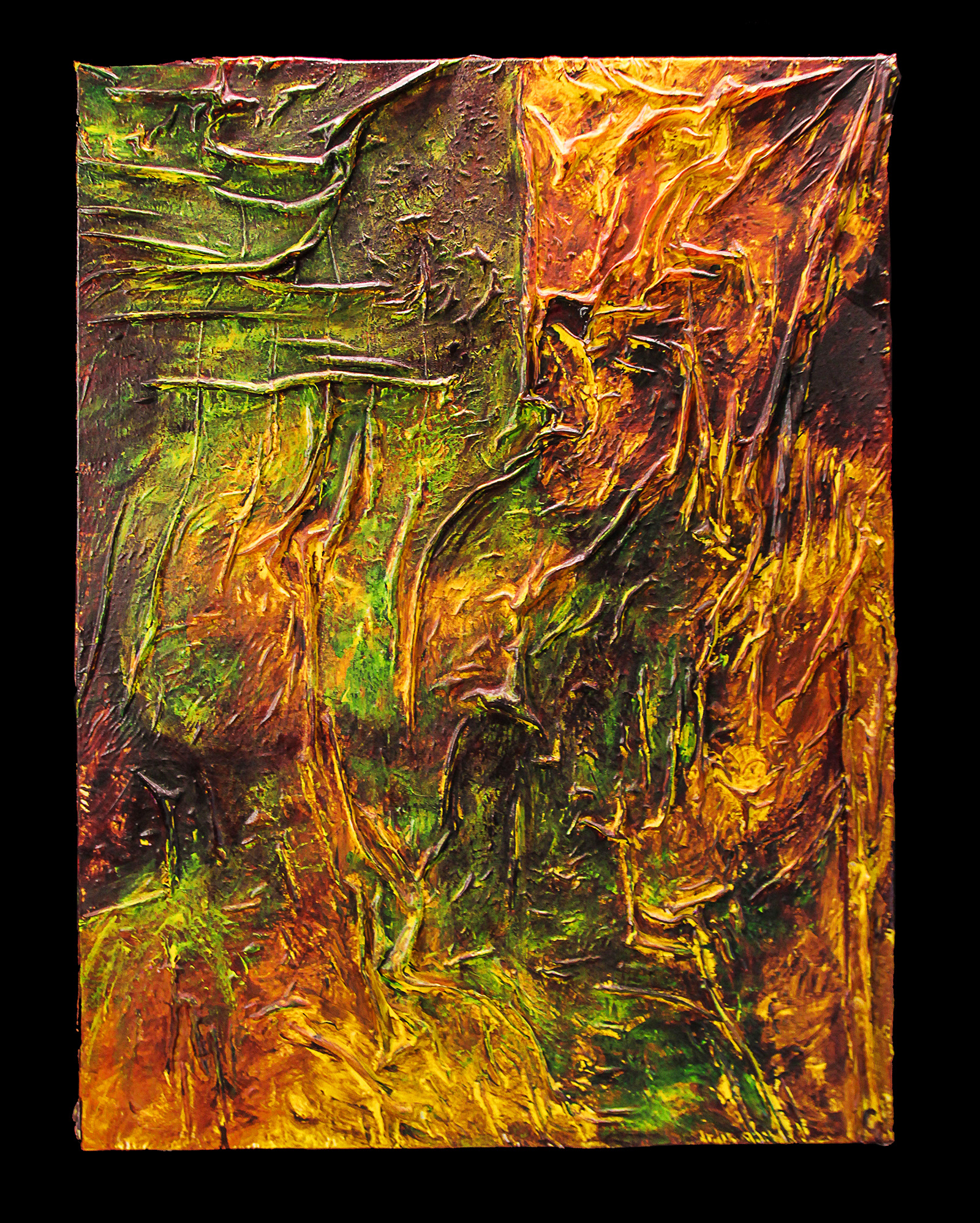 Baby Bird. 40" x 30"