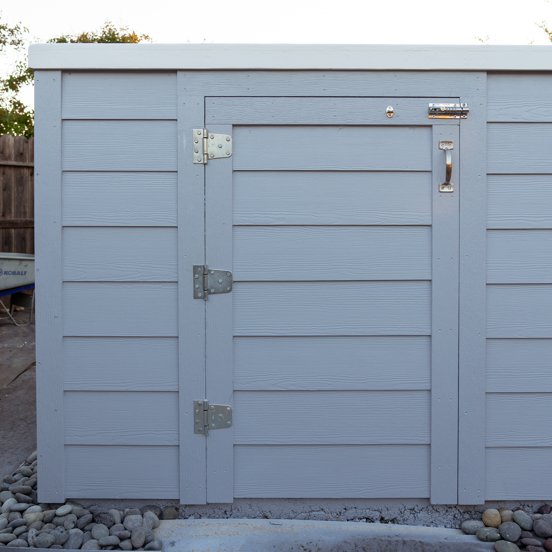 Door hardware installed