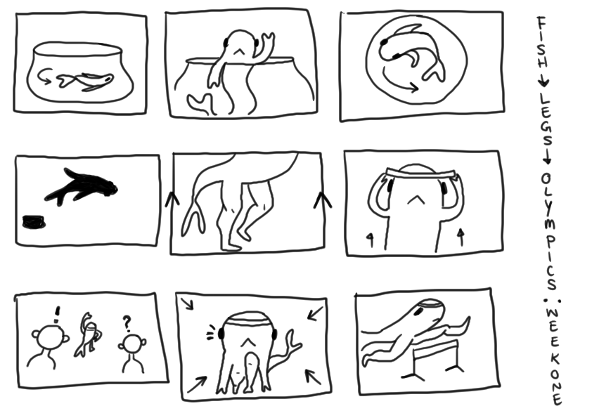 Fish > Legs > Olympics : Thumbnail exercise