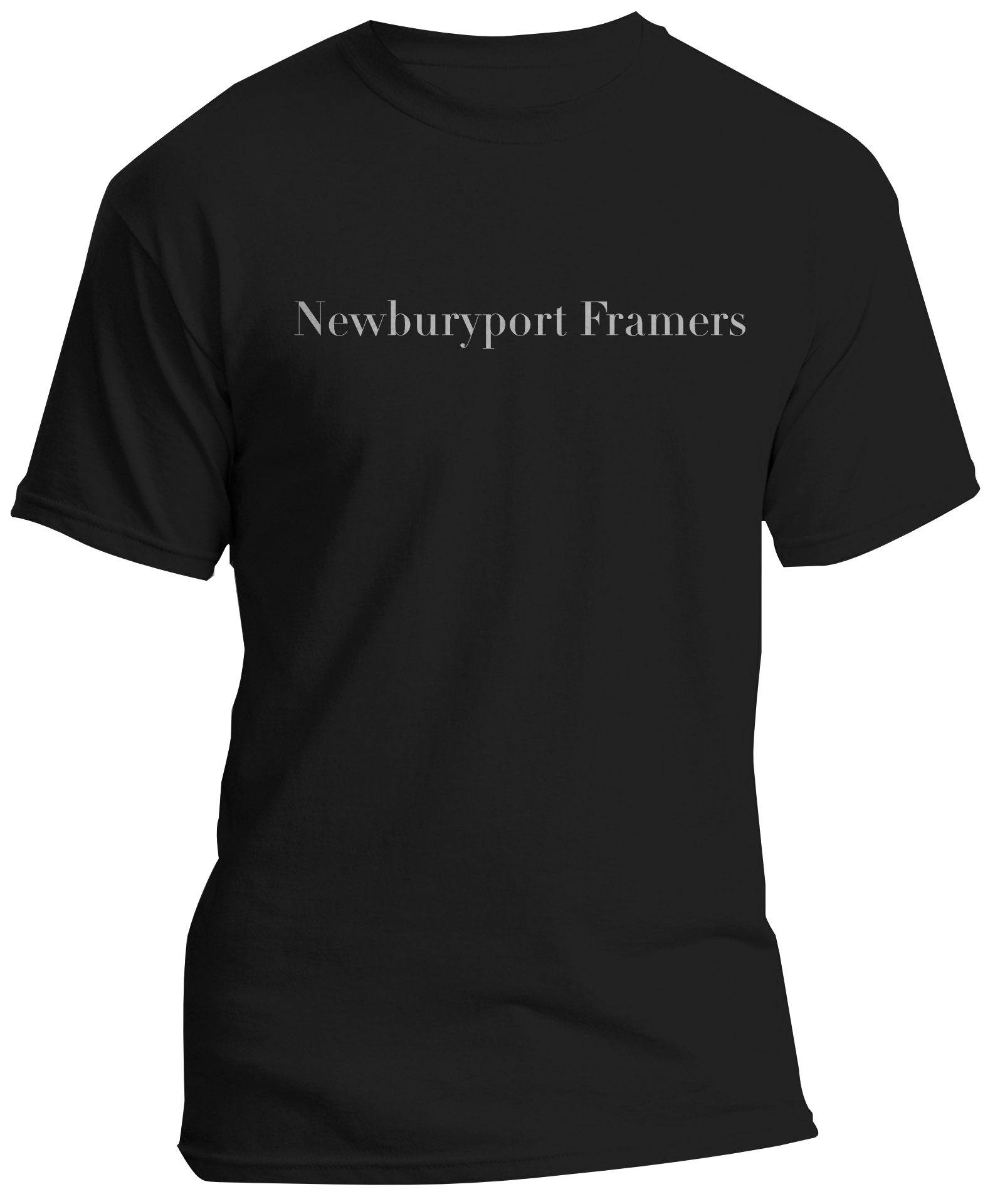 Men's shirt, text only