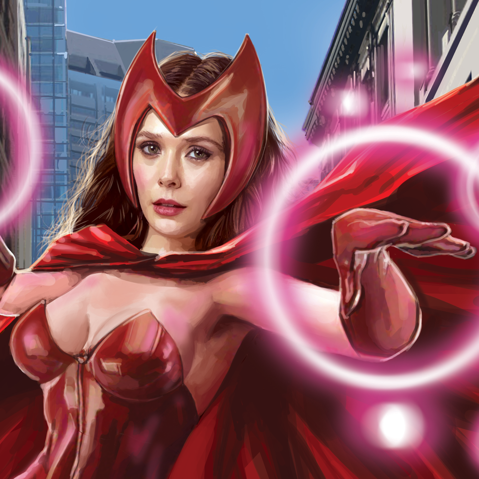 Milton Nakata - Scarlet Witch Fanart