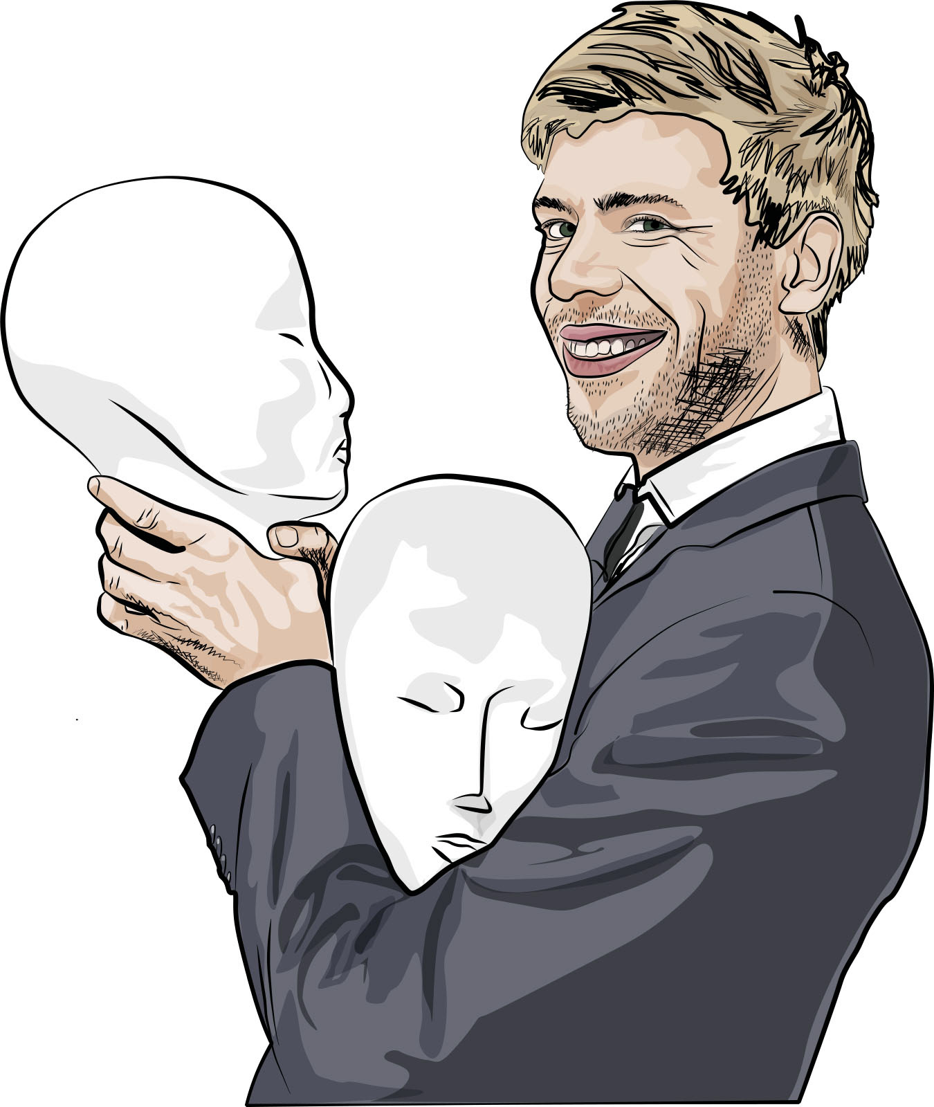 Porträt Sven Stickling (Die Stereotypen)