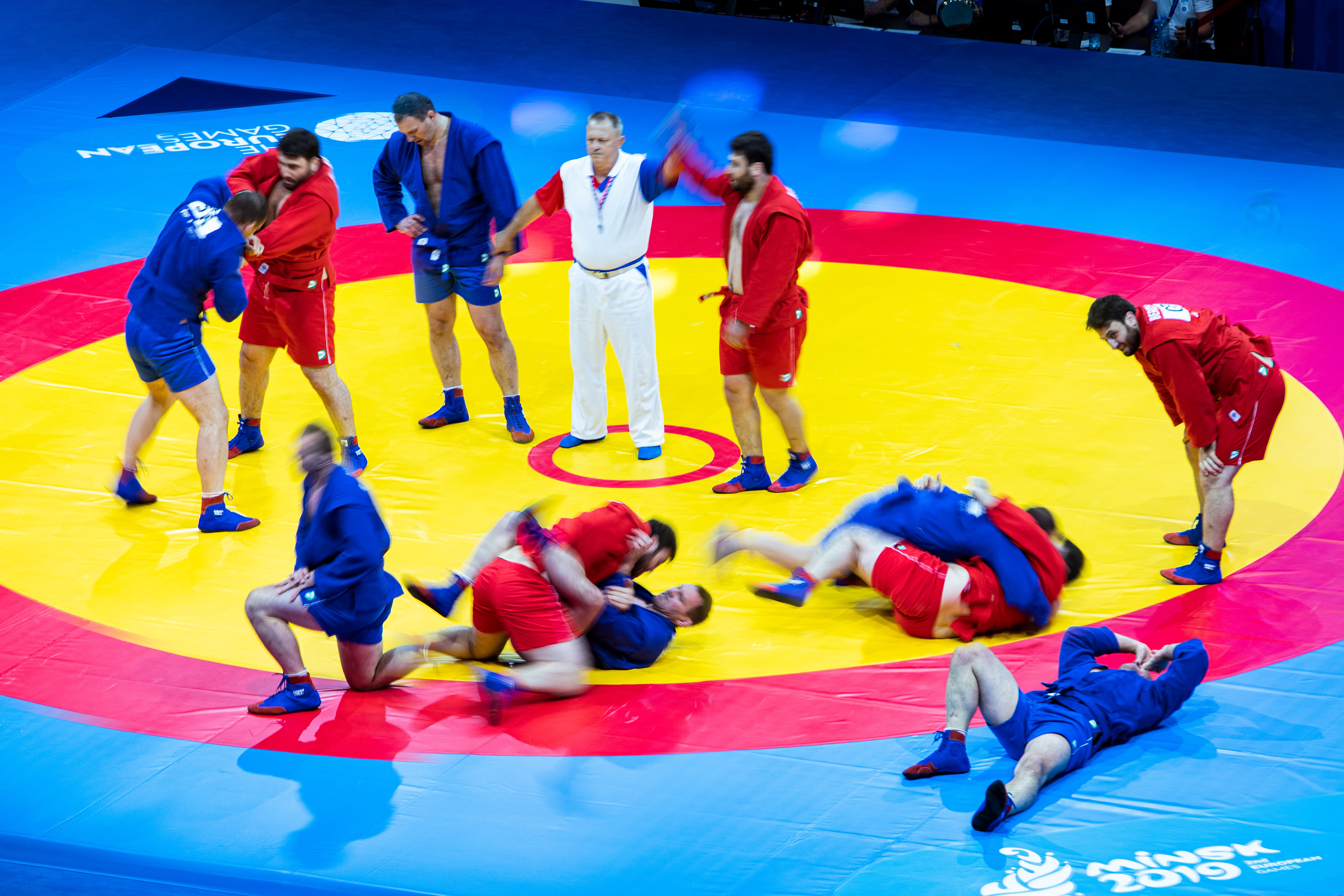  Minsk 2019, Sambo Men's +100KG, GOLD MEDAL MATCH