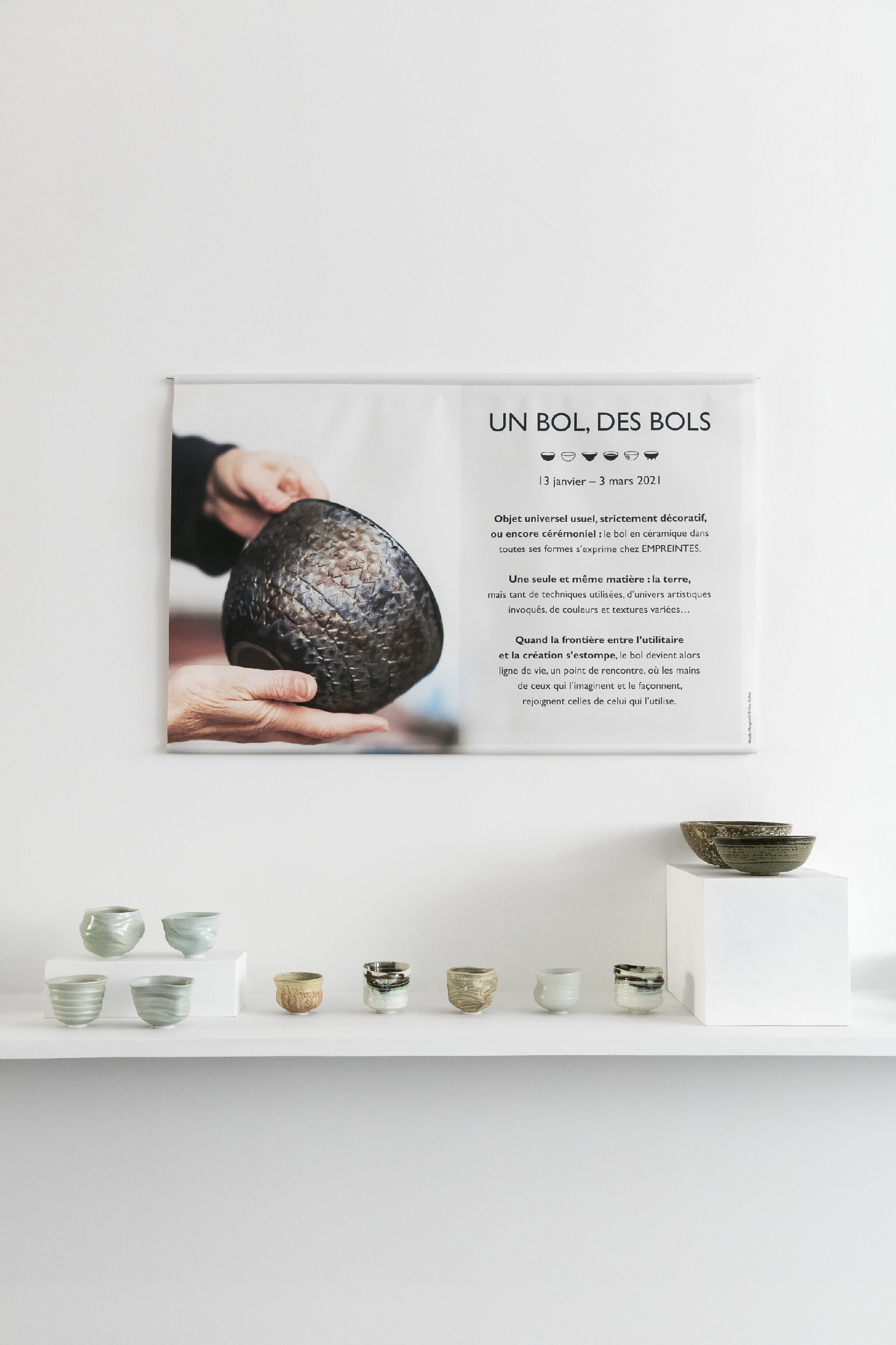 Vue d'ensemble 'Un bol, des bols' -