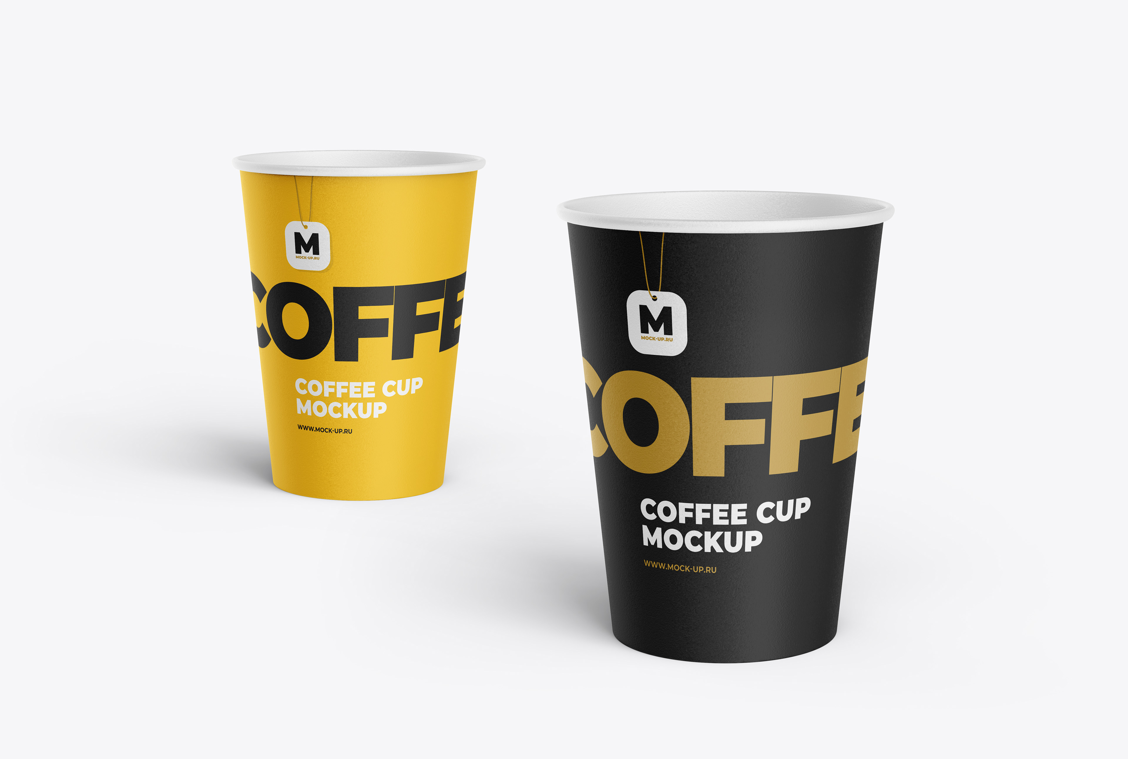 Mockup psd free download cup information