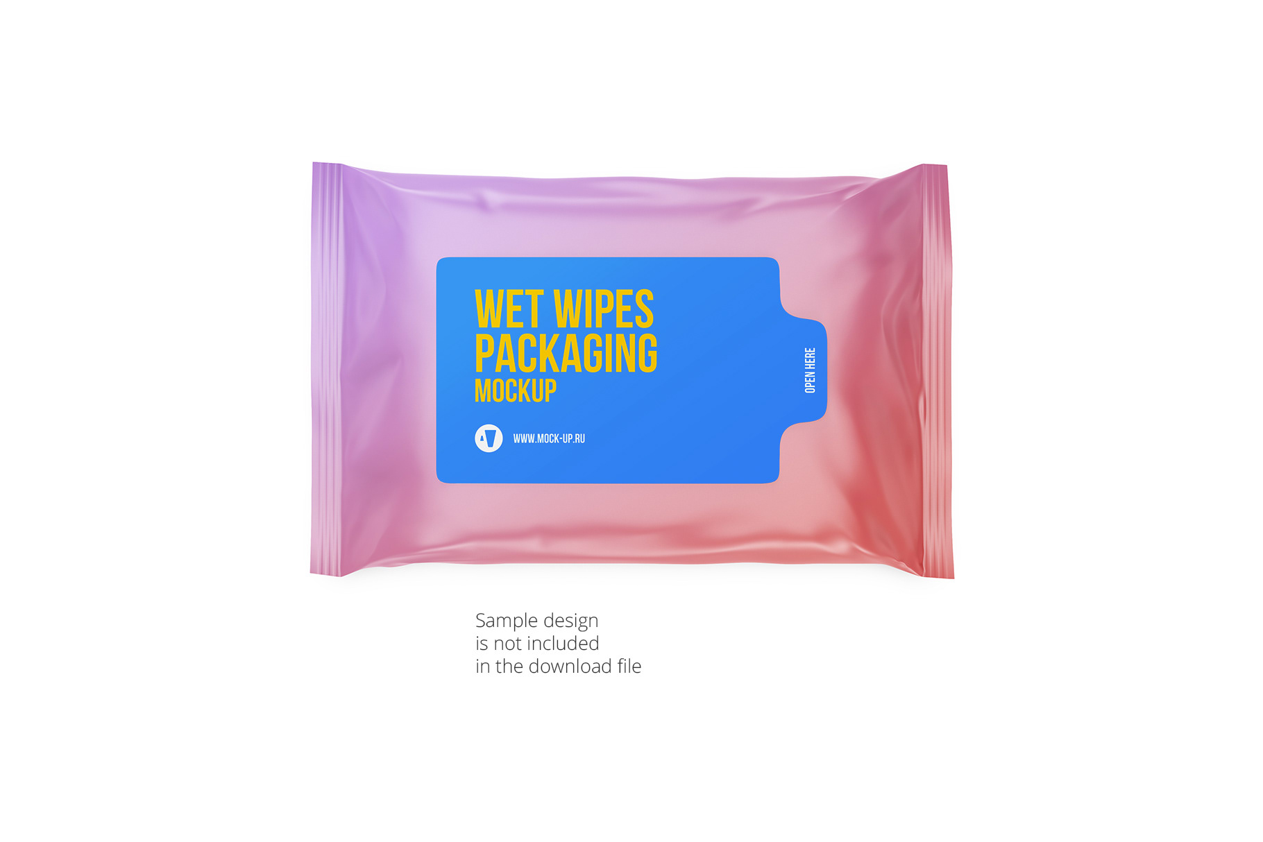 Download Exclusive Product Mockups - Wet Wipes mockup