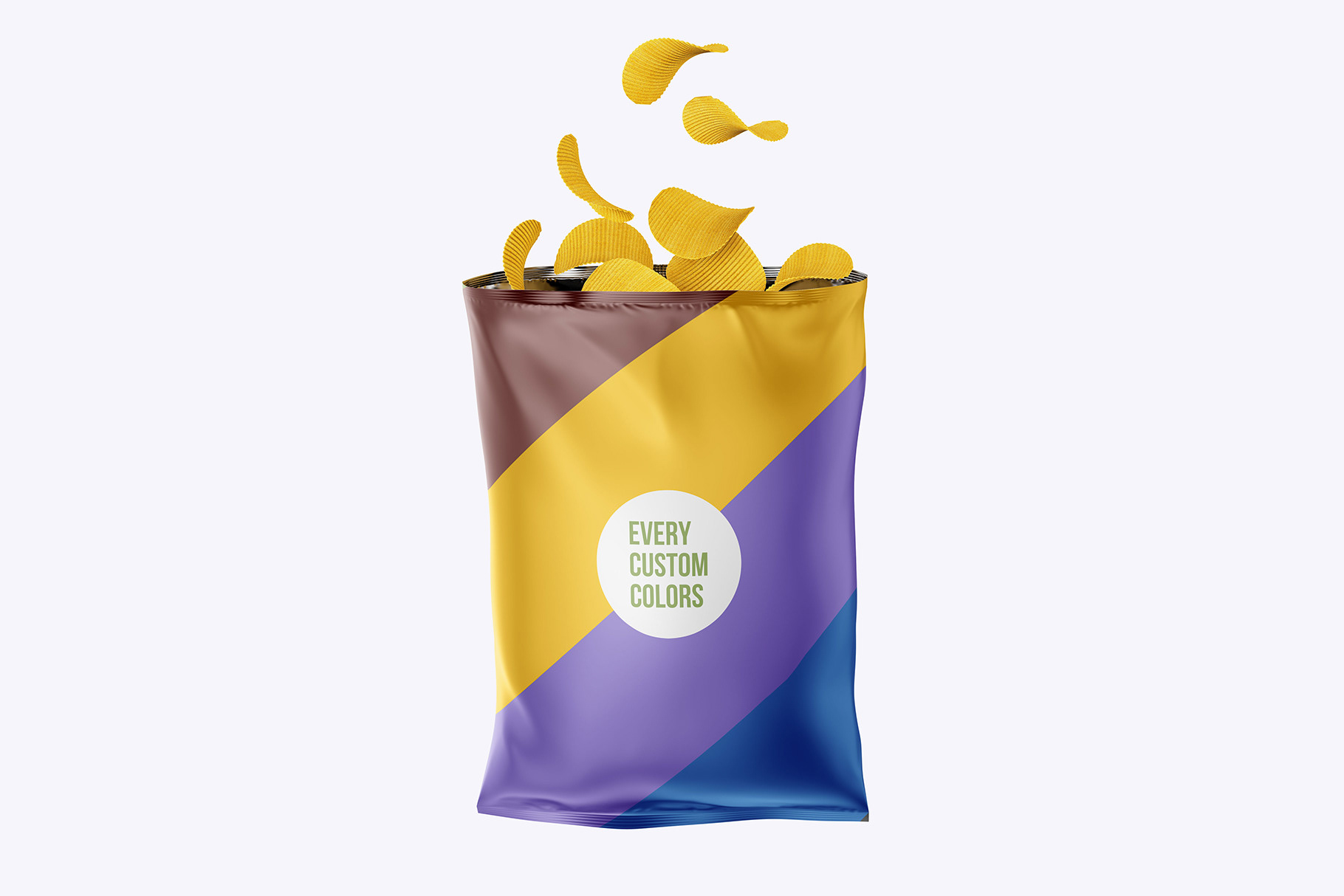 Download Exclusive Product Mockups - Matte Snack Package Mockup