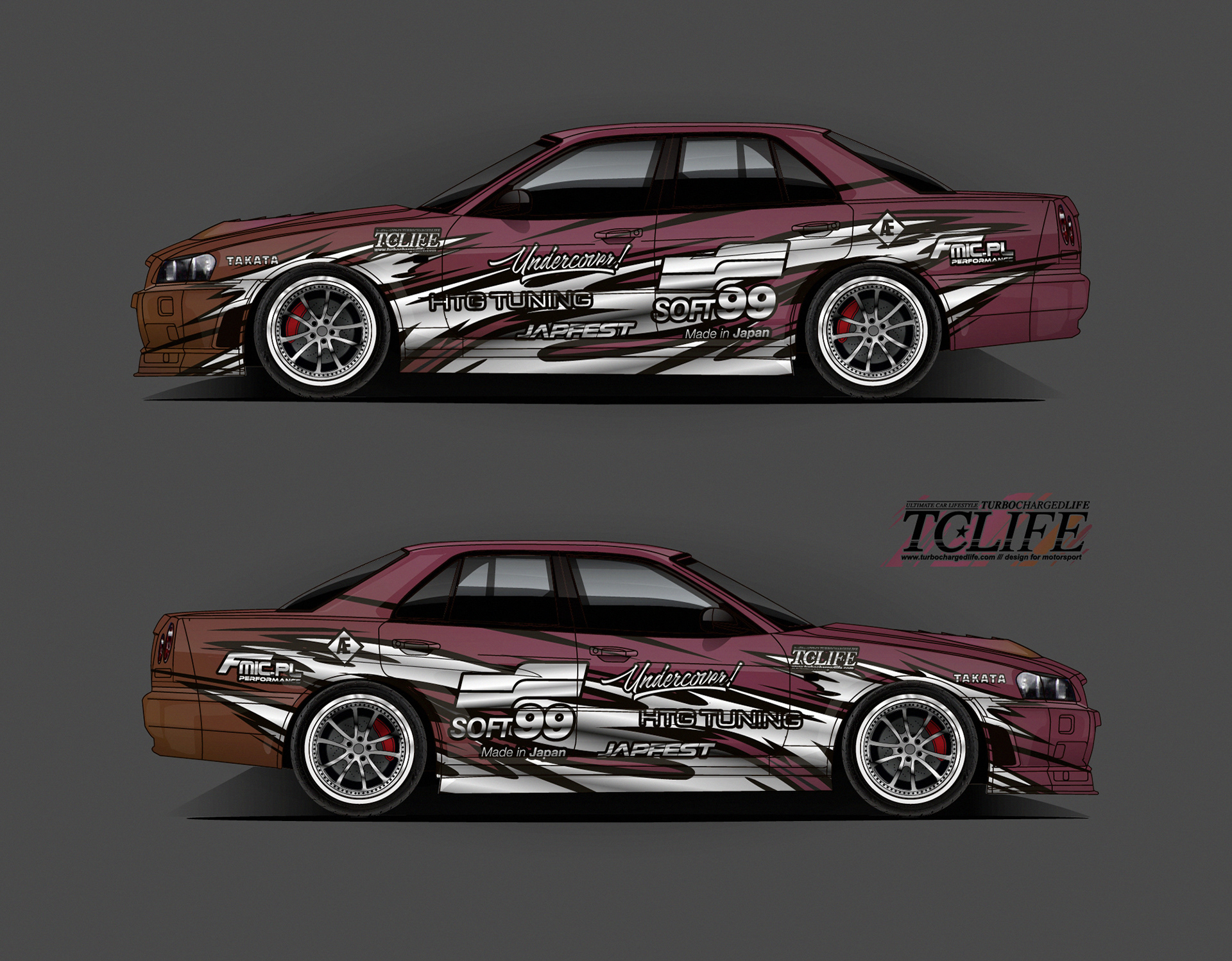 Drift Car Livery Design - Design Talk